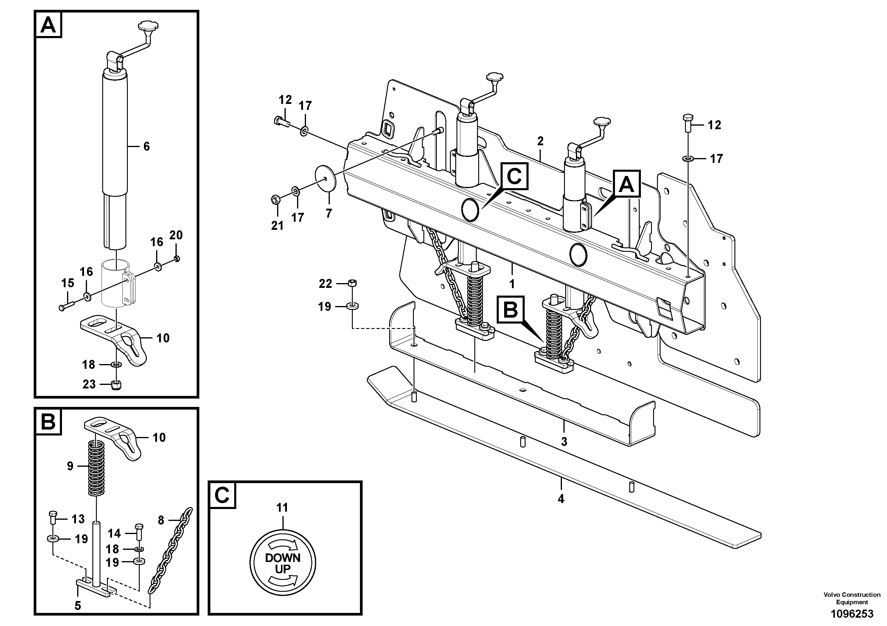 Disc Valve VOE12831196 VOLVO