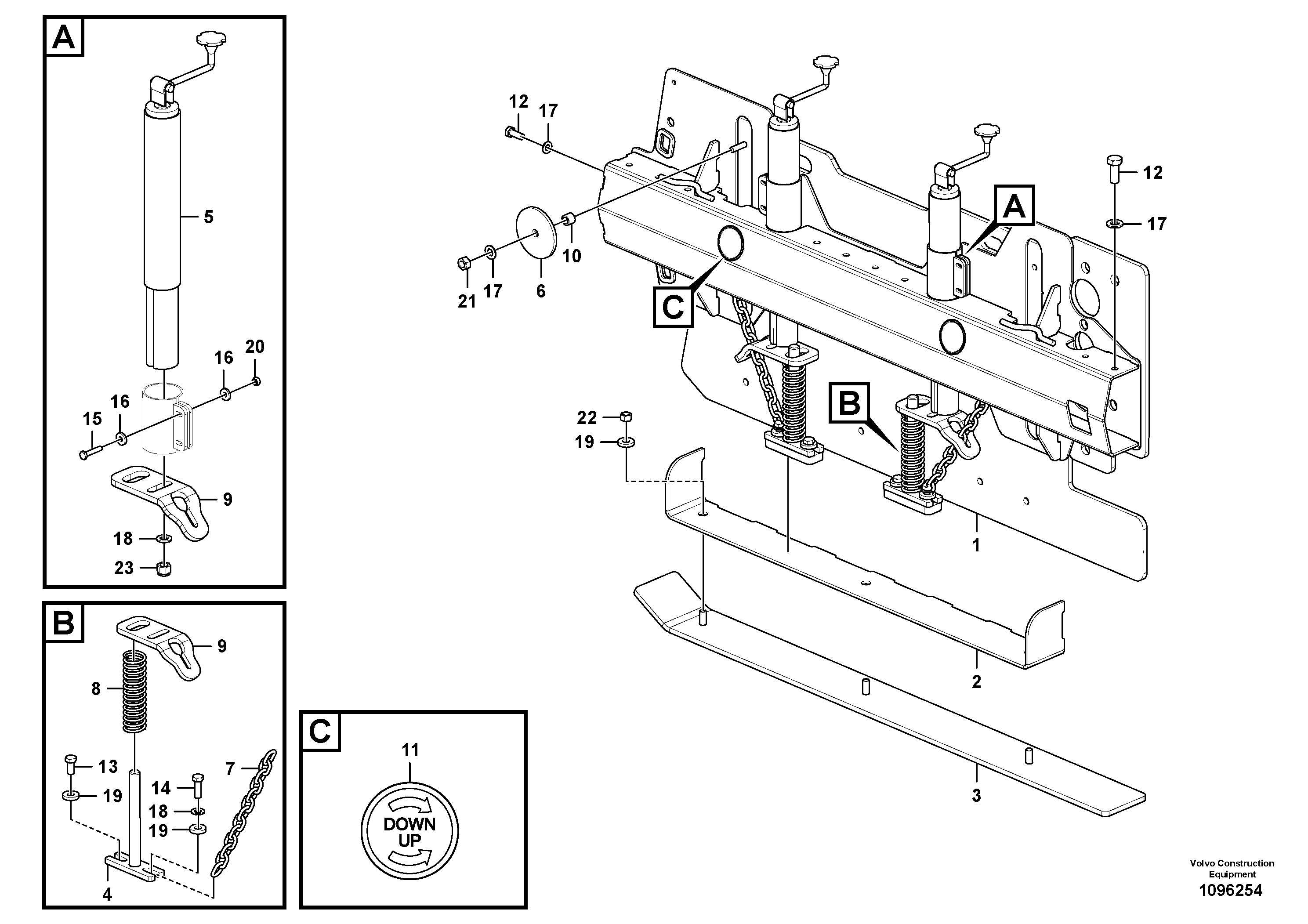 Lifting Lug VOE12832015 VOLVO