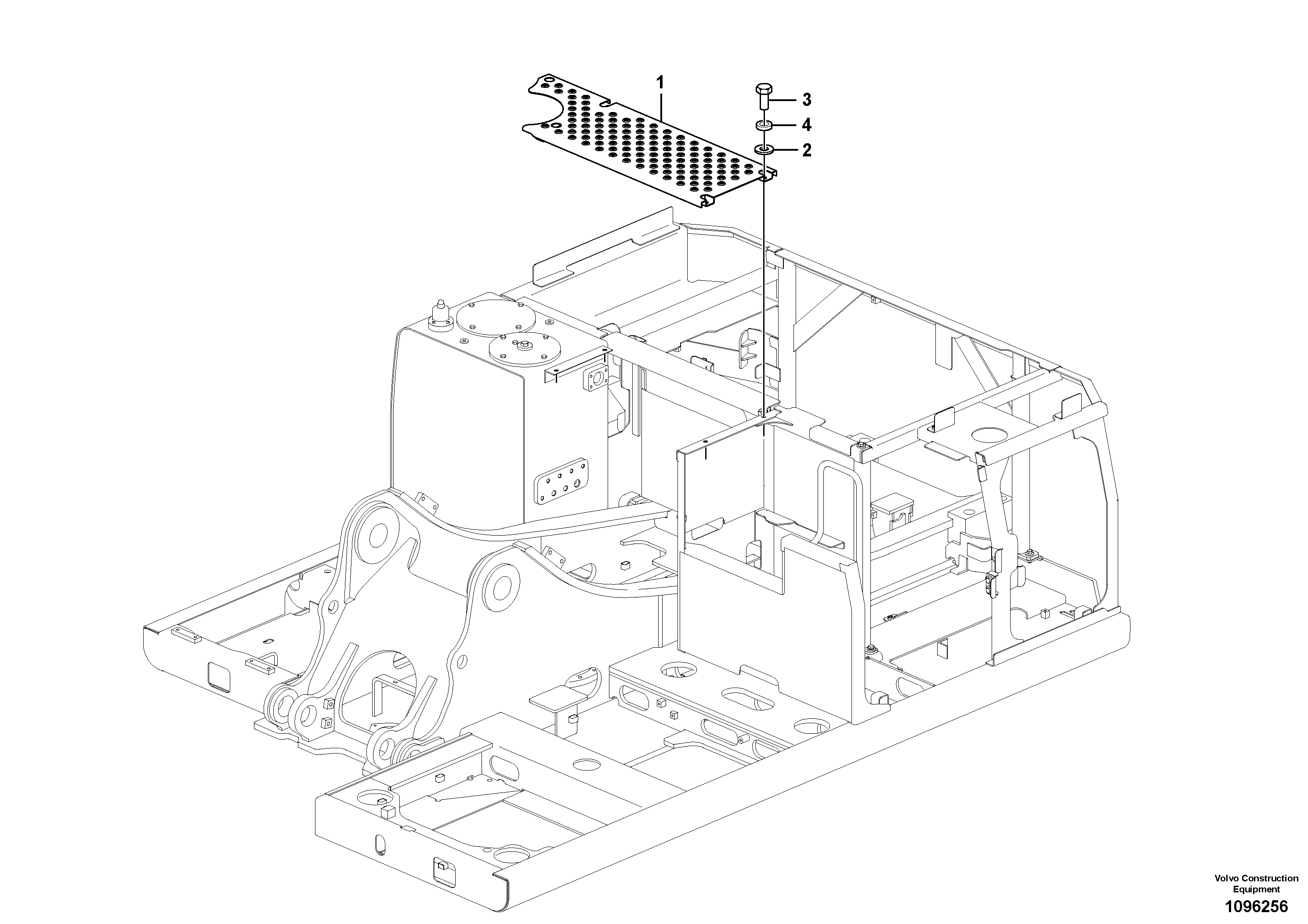 Маслоотражающее кольцо VOE14697429 VOLVO
