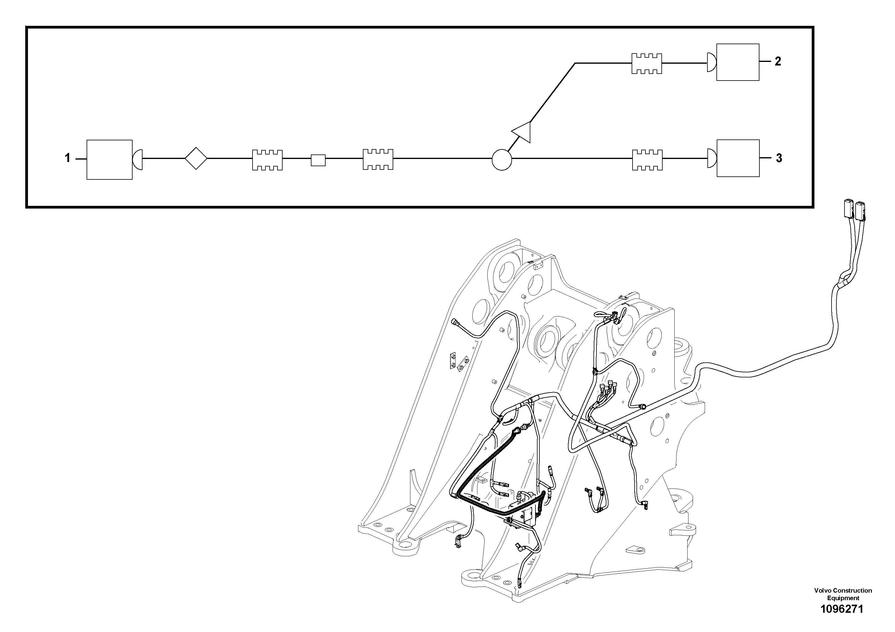 Support Leg VOE17494811 VOLVO