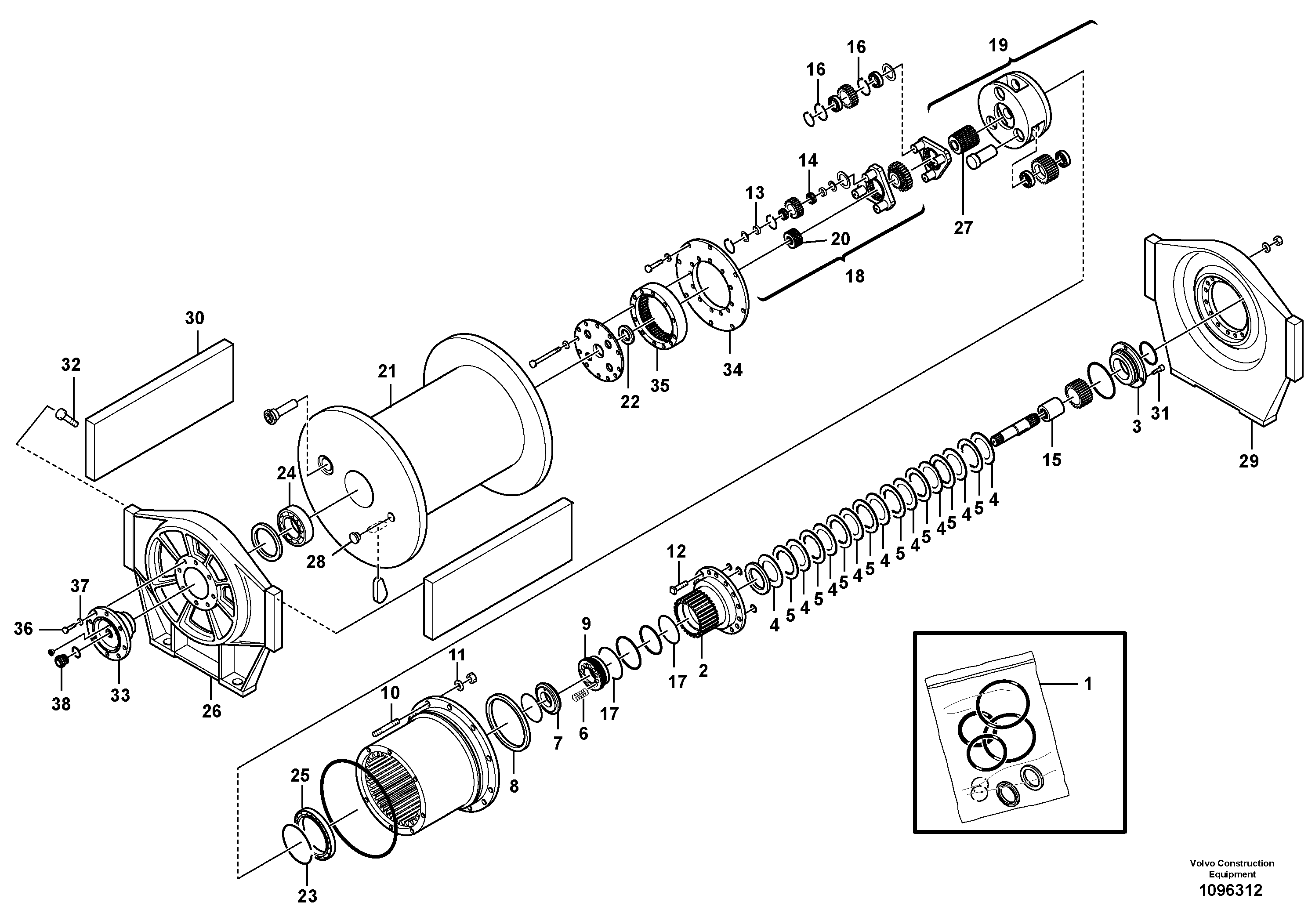 Choke Coil VOE14730503 VOLVO