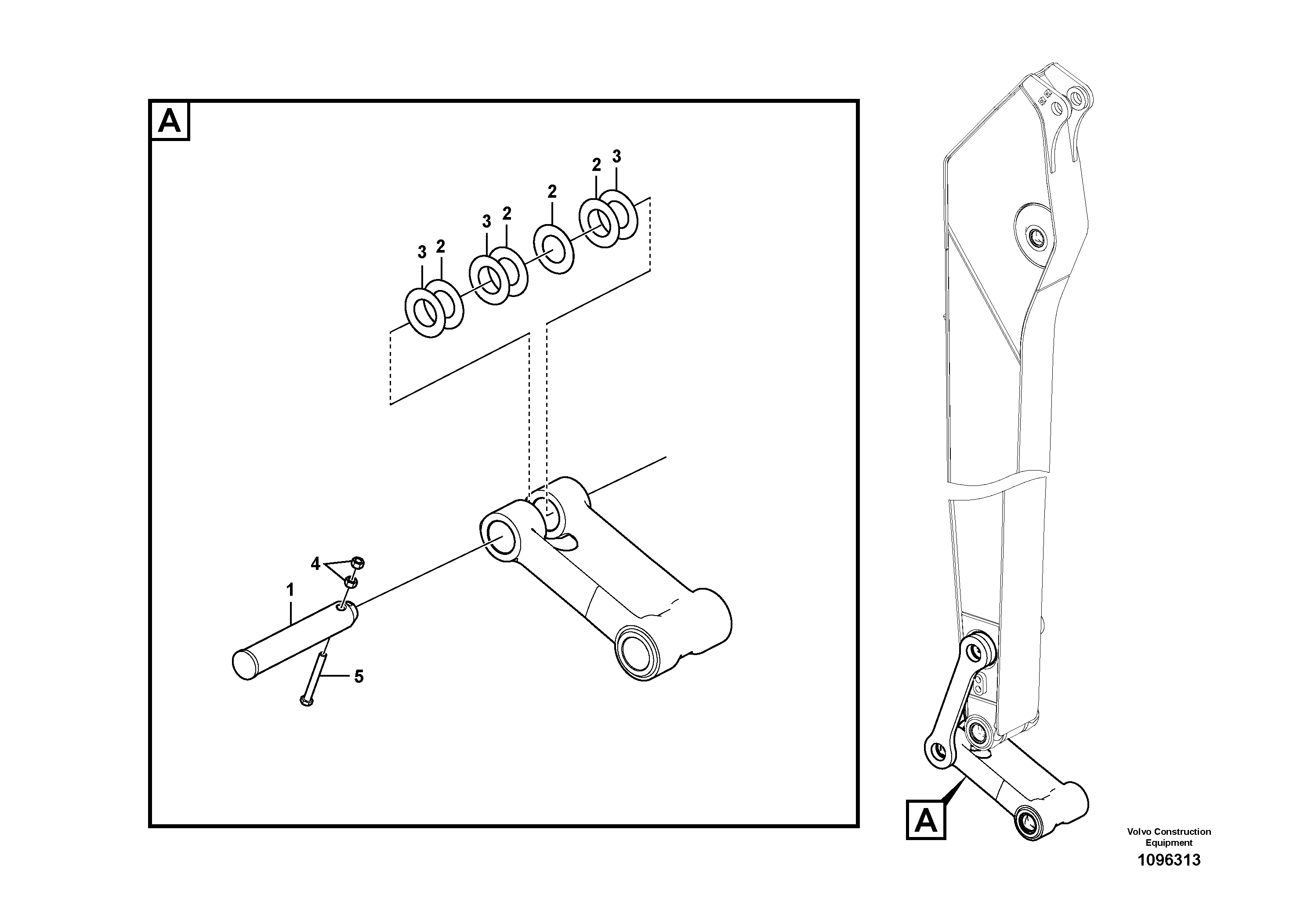 Swg Lk Cylinder VOE14708955 VOLVO