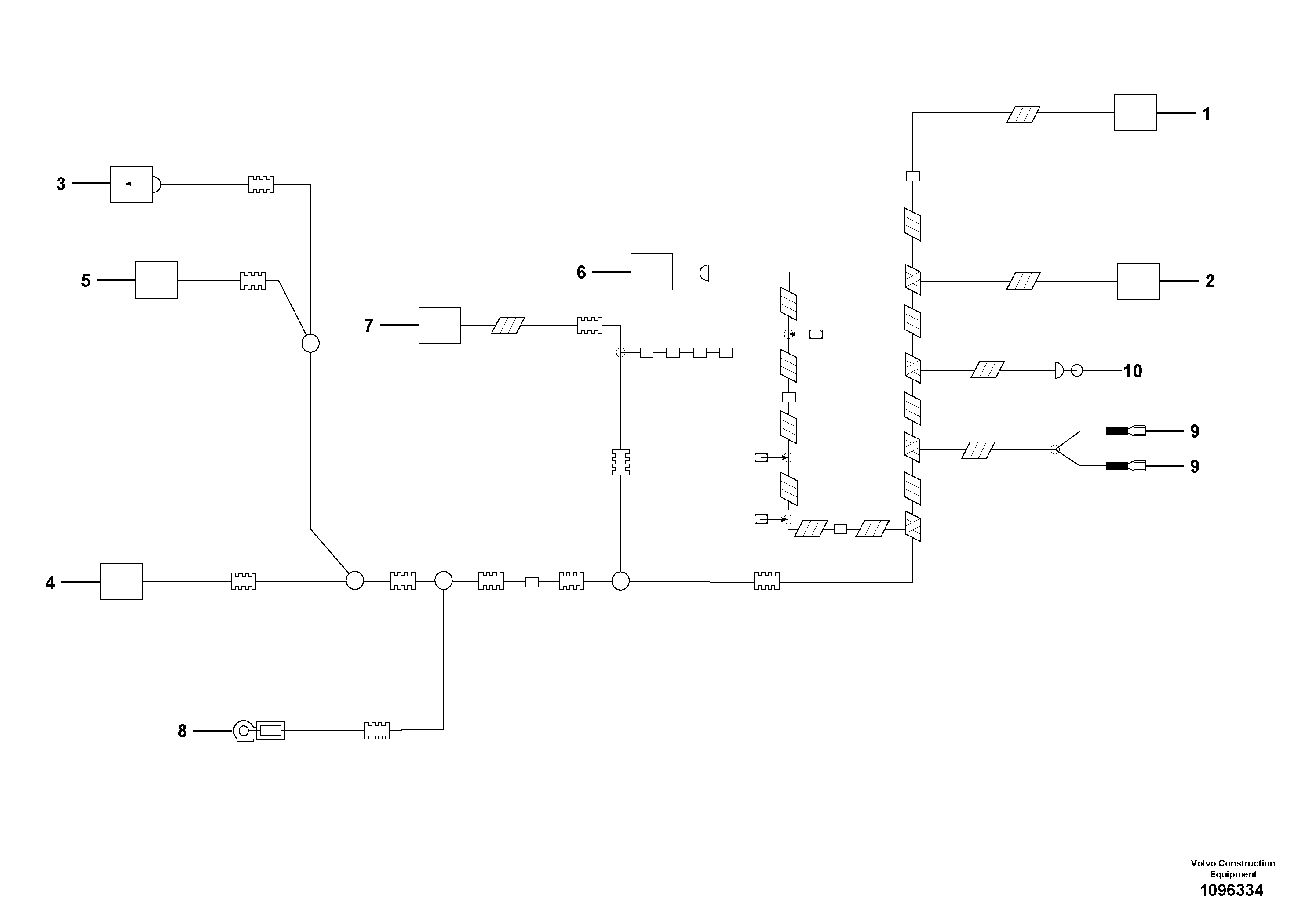 Air System VOE978972 VOLVO