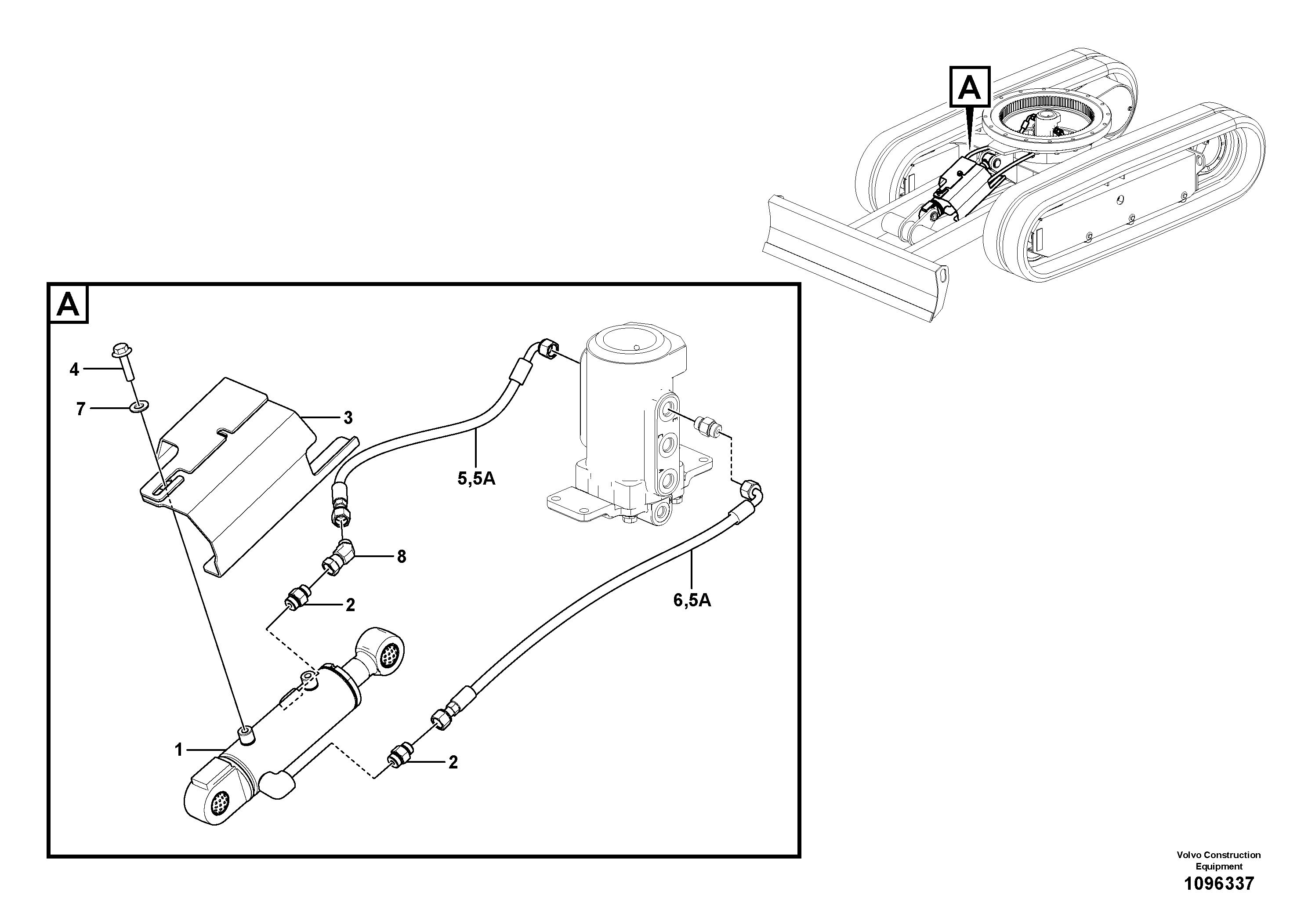 Oil Tap VOE15716733 VOLVO