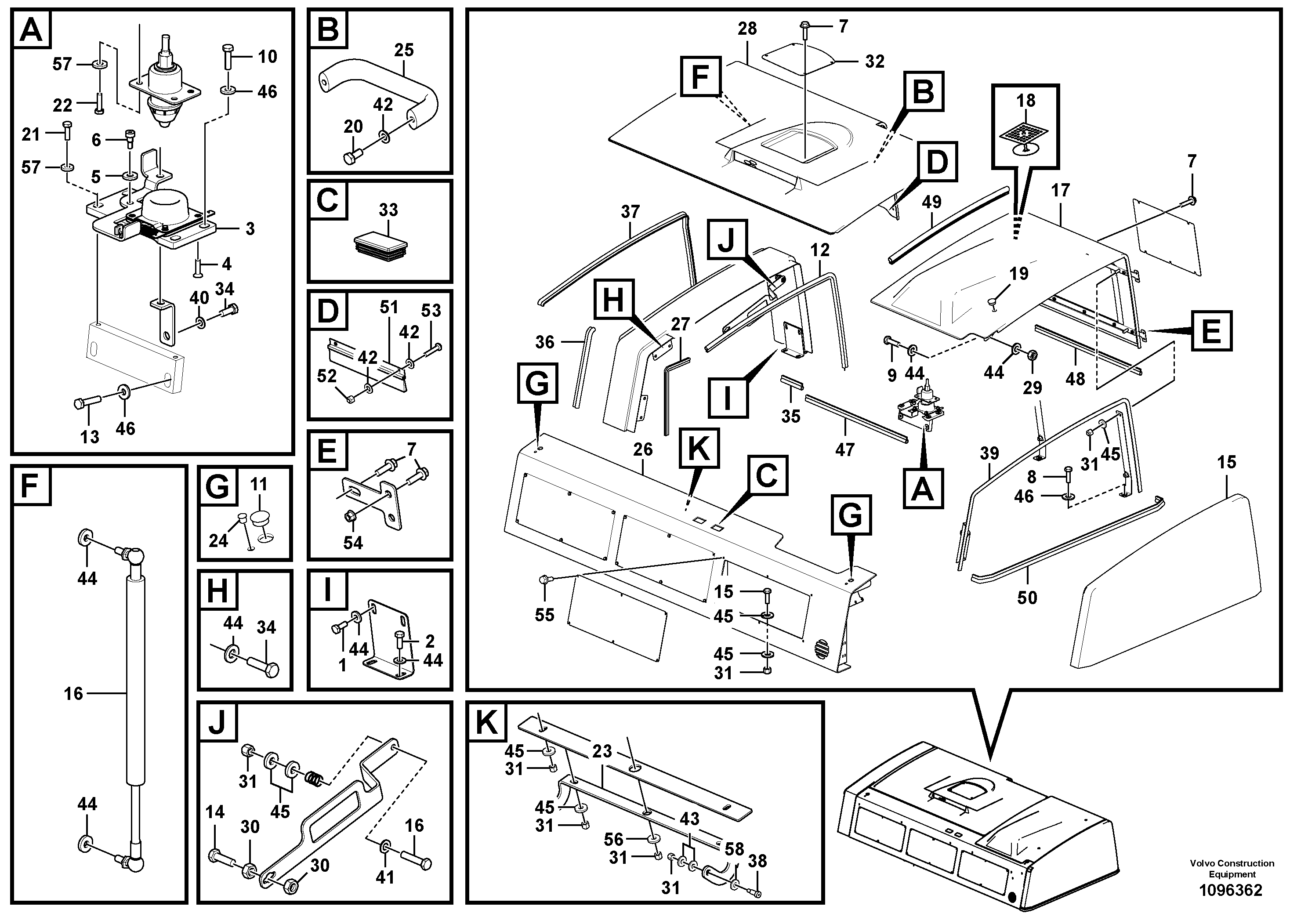 Locking Plate VOE12835938 VOLVO