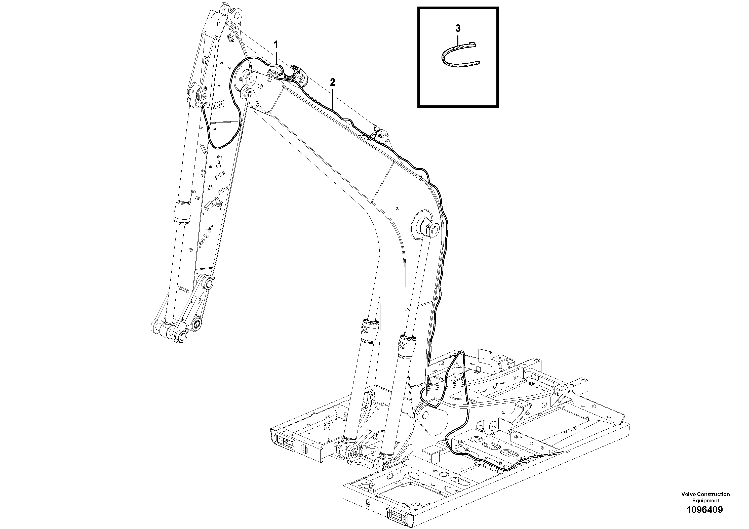 Radio Support VOE14726824 VOLVO