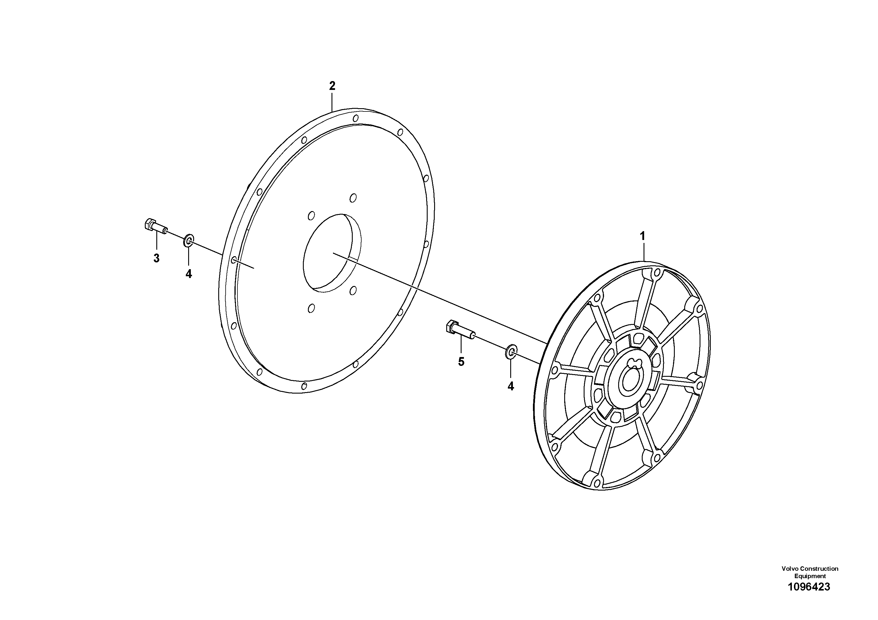 Turn-around wheels VOE14685652 VOLVO