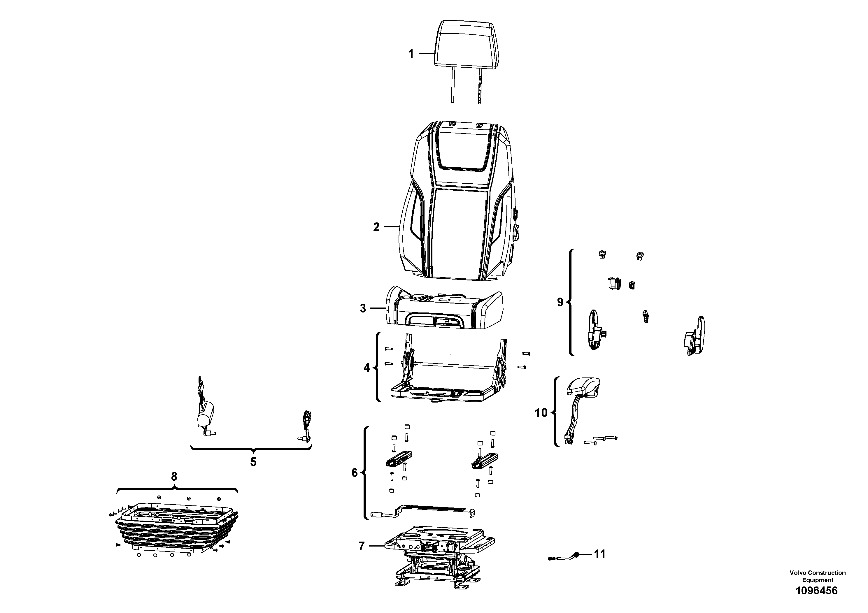 Pressure valve VOE17460169 VOLVO