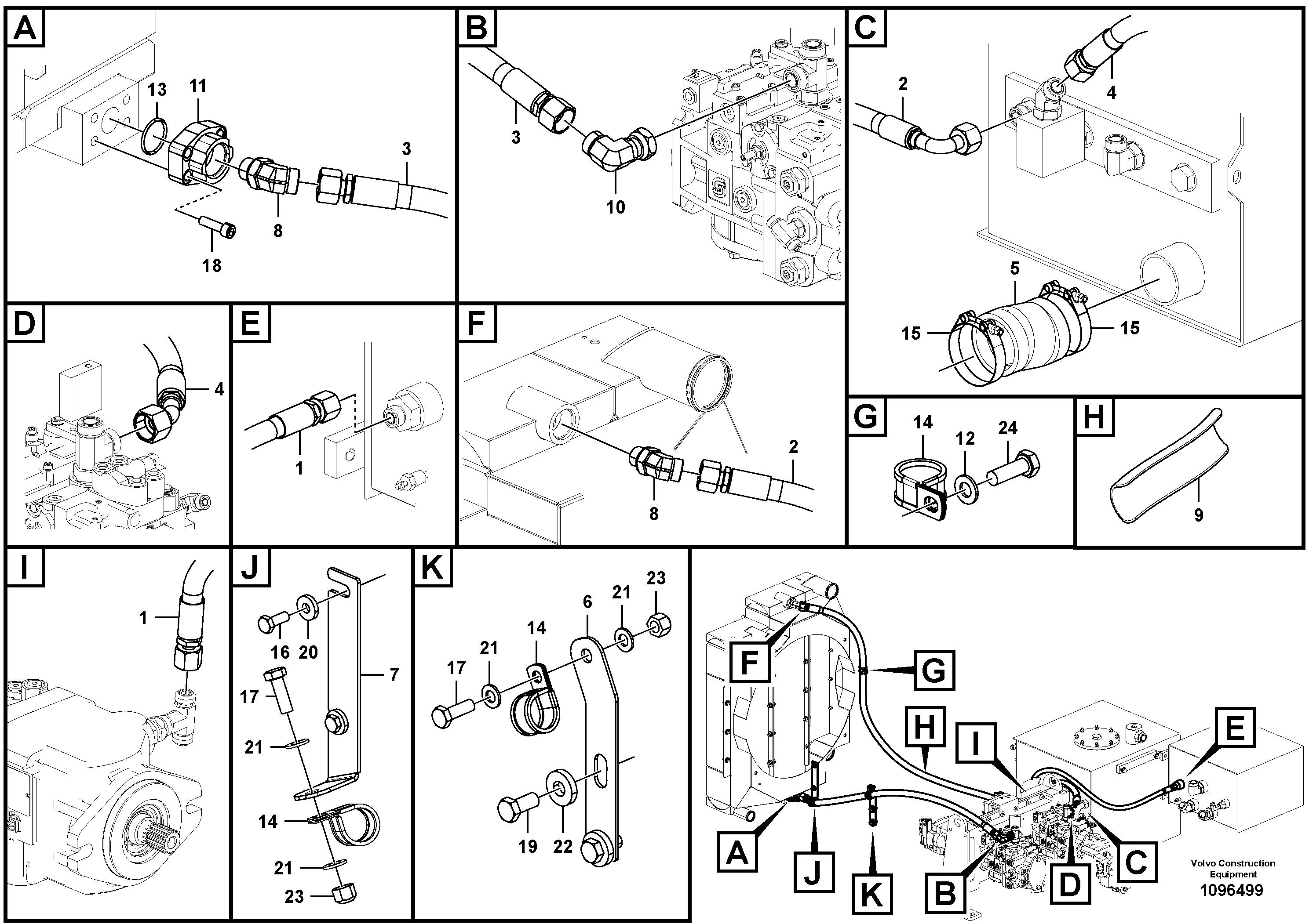 Timing gear casing VOE12841507 VOLVO