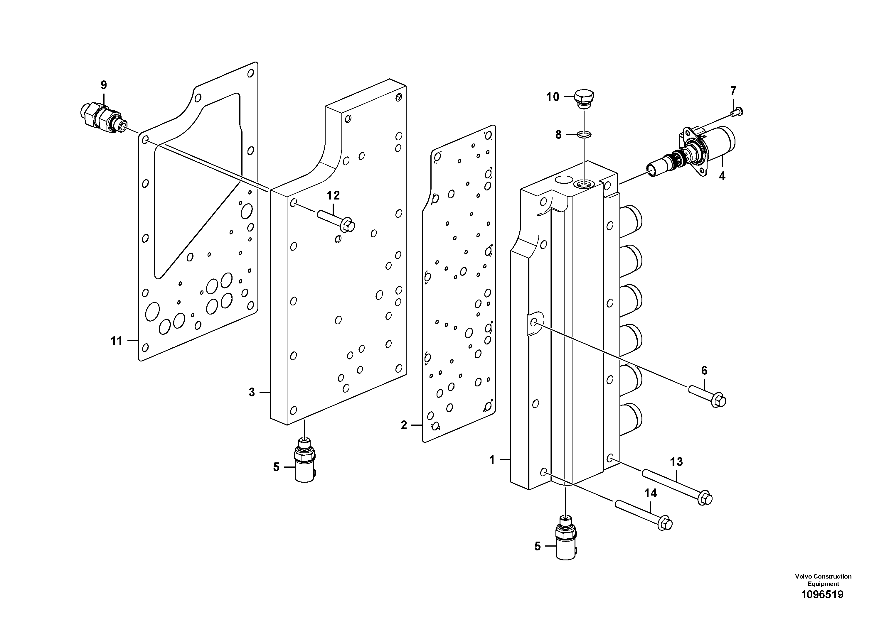 Bkt Positioner VOE17459560 VOLVO