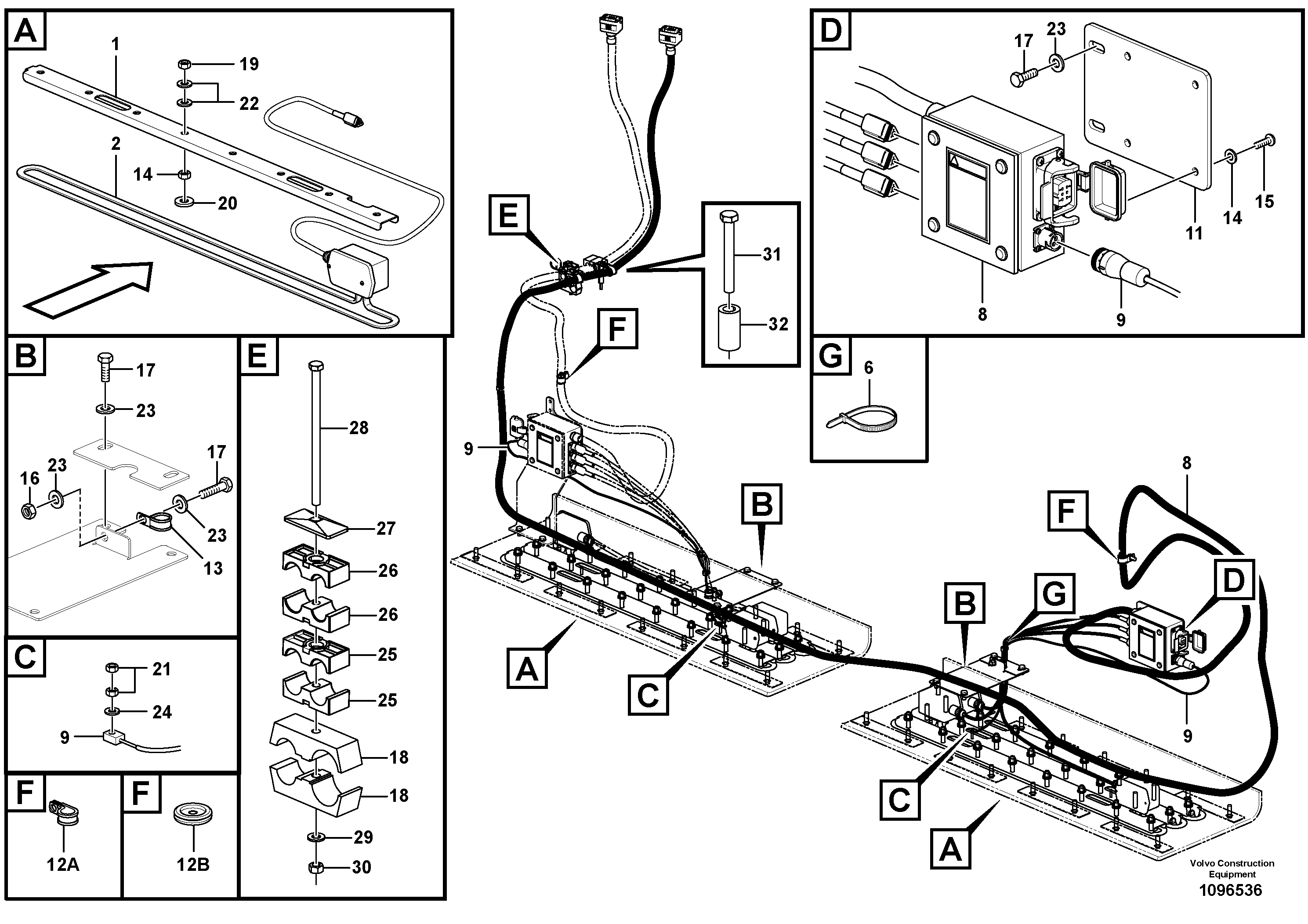 Boom Cylinder RM13119532 VOLVO