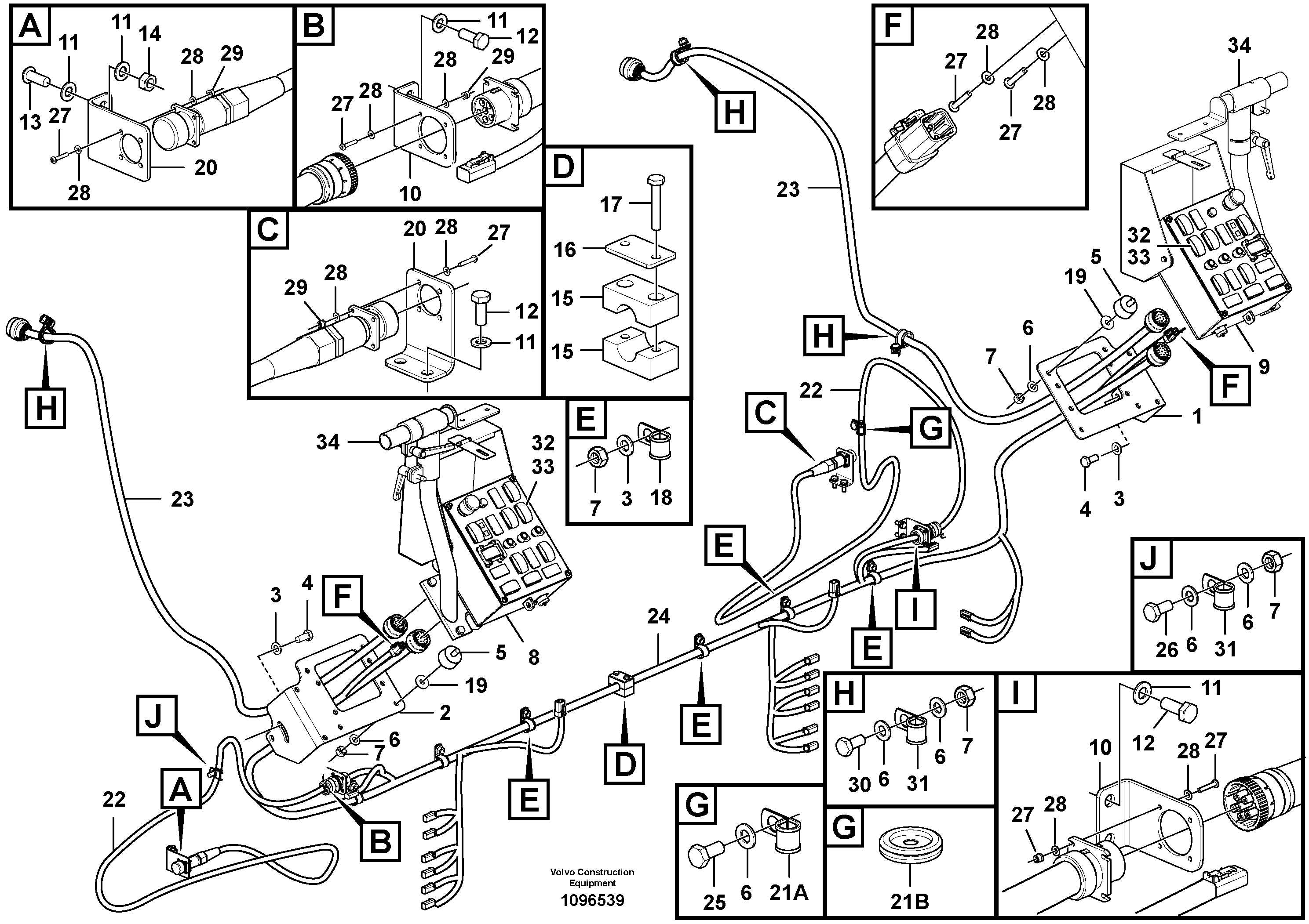 Панель детали VOE17224566 VOLVO