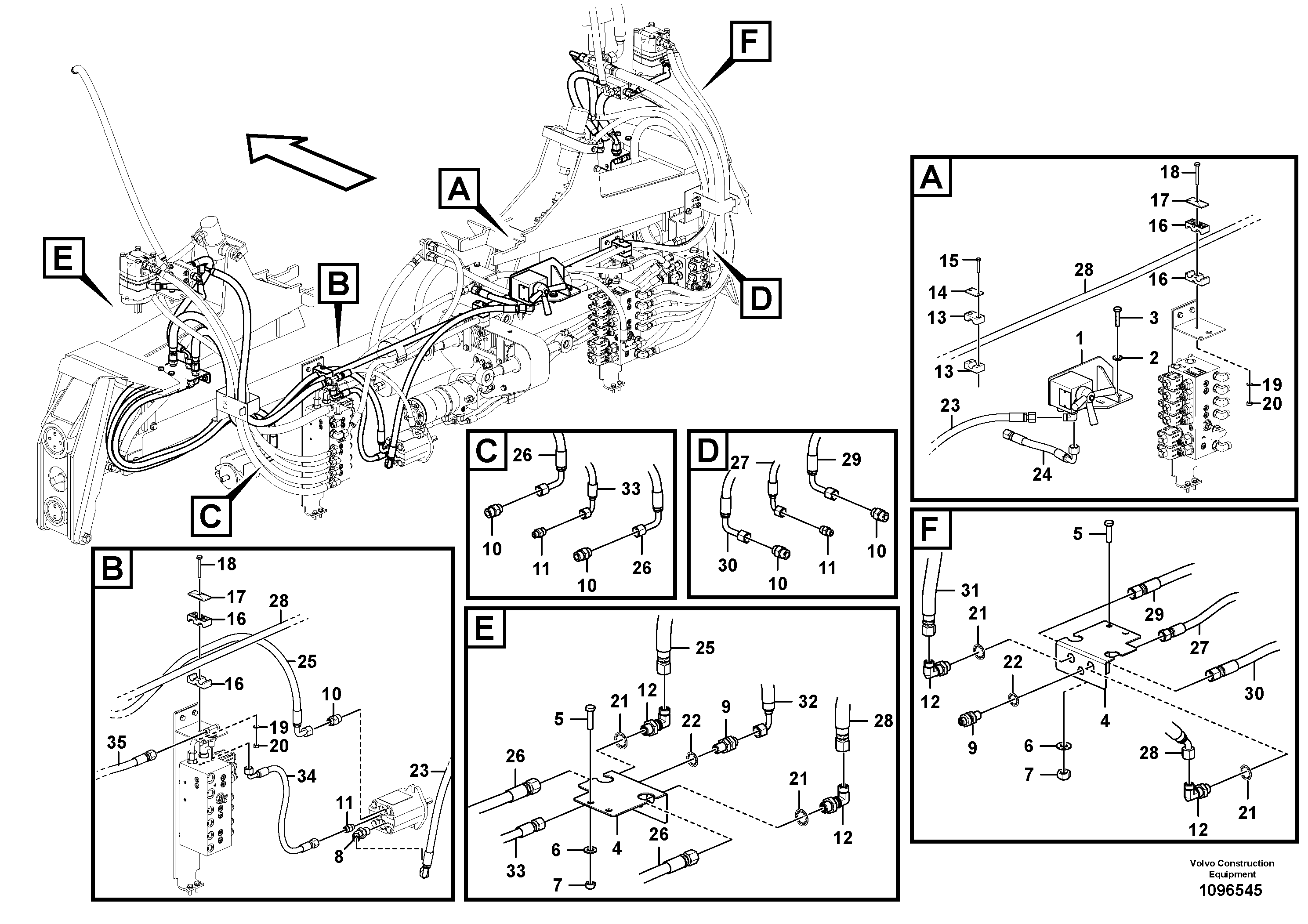 Timing gear casing VOE12822814 VOLVO