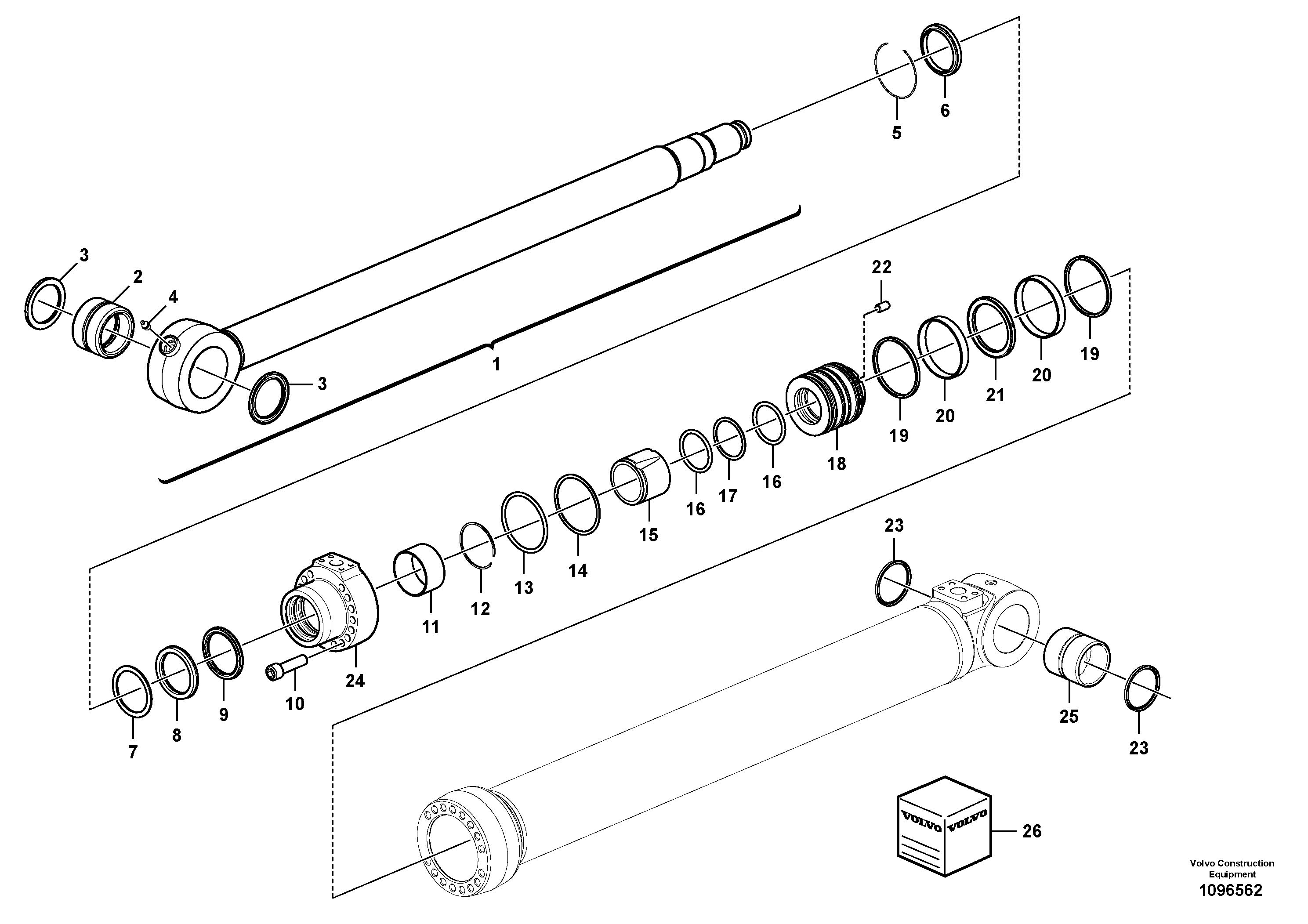Ключевой жетон RM/VOE14660989 VOLVO