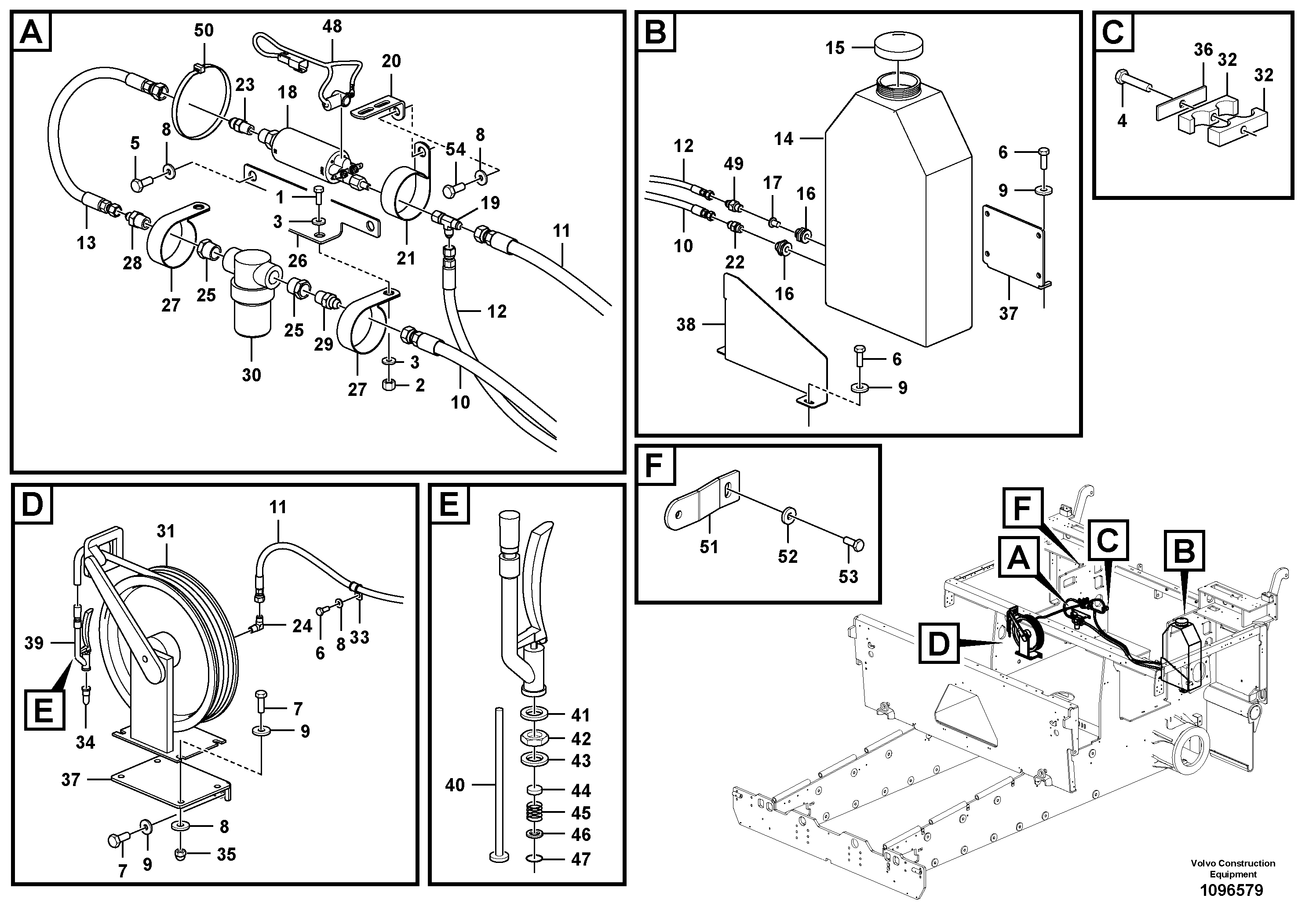 Seat frame VOE12837316 VOLVO