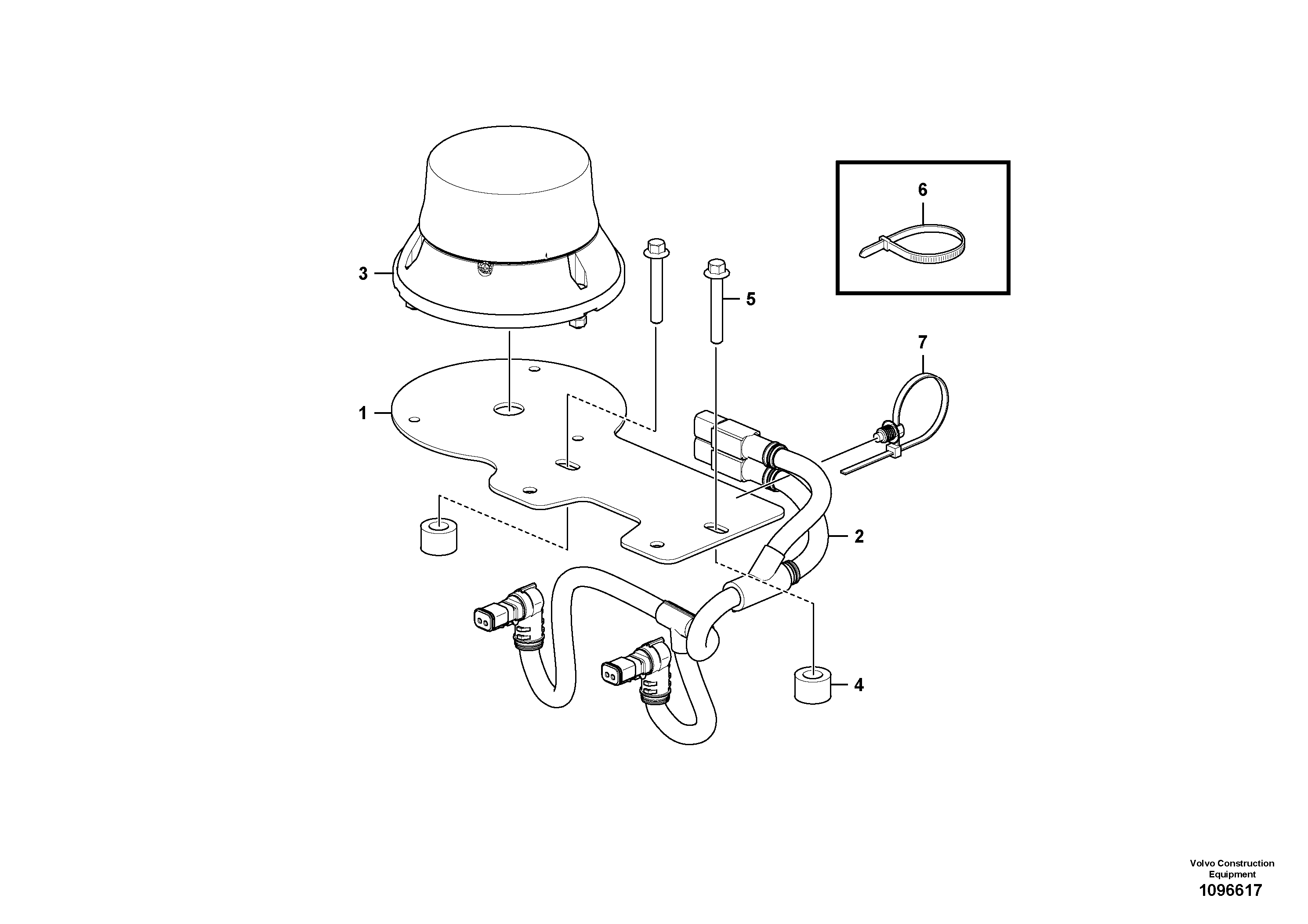 Support Leg VOE17474884 VOLVO