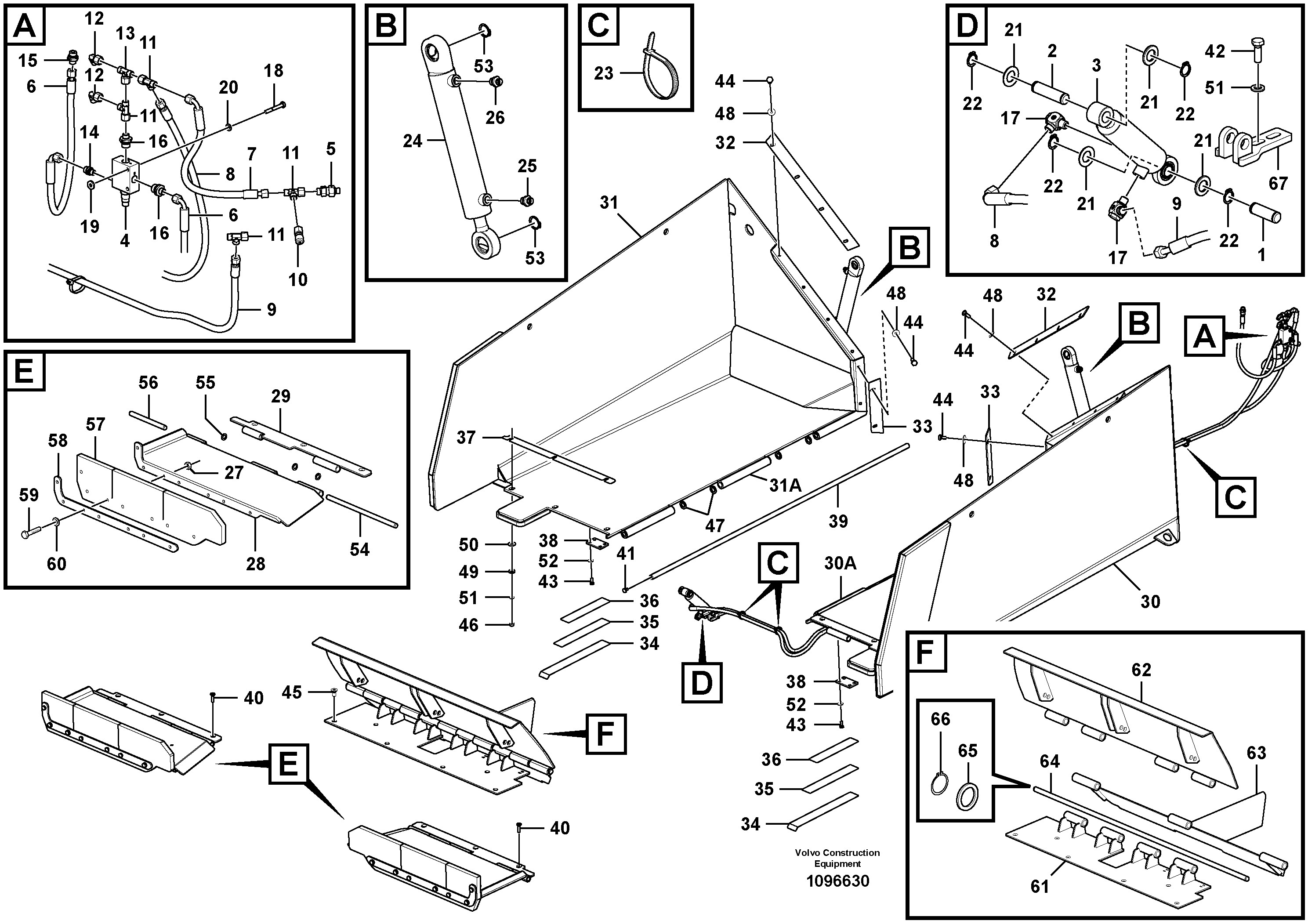 Timing gear casing VOE12760835 VOLVO