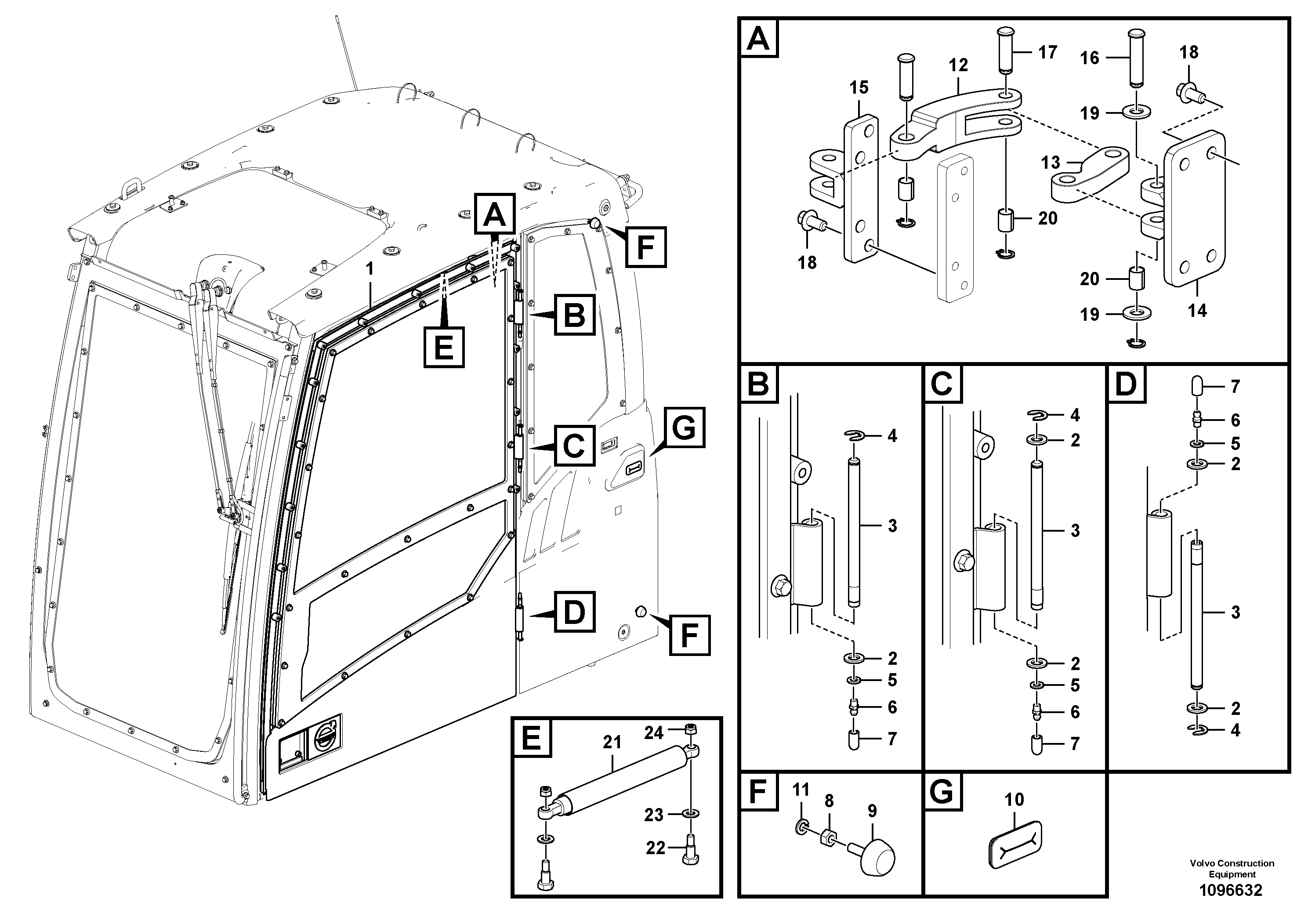 Edge Iron VOE14725677 VOLVO