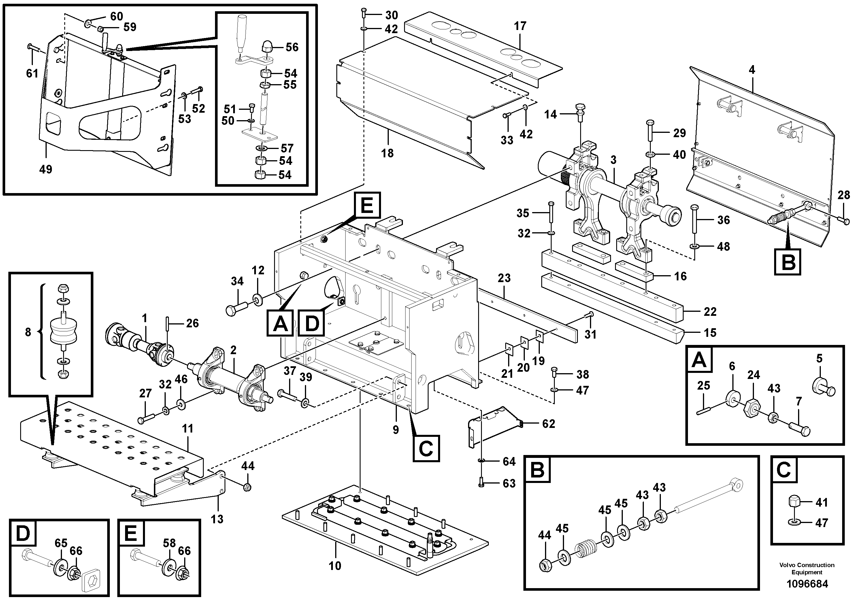 Rec.housing VOE12843003 VOLVO