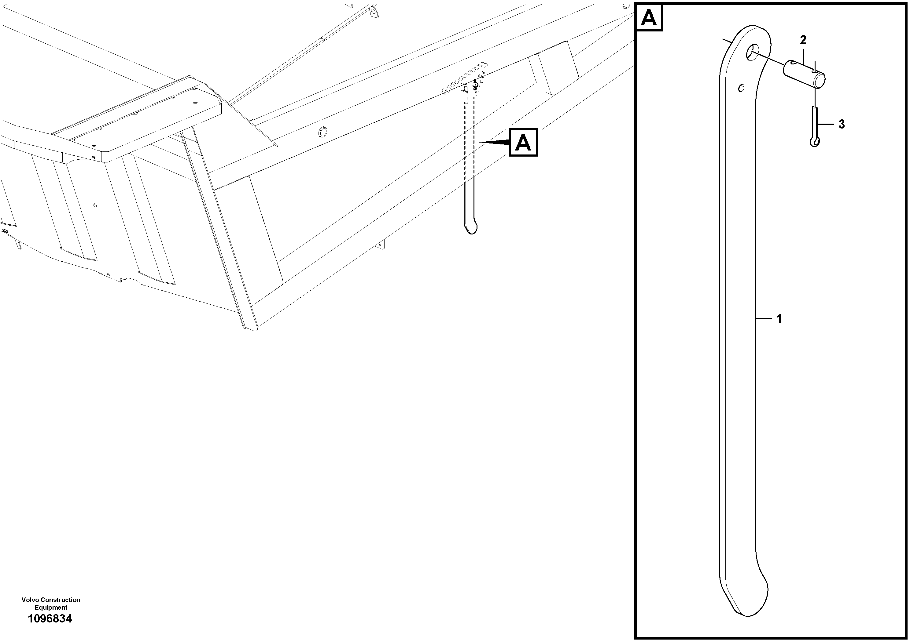 Planishing blade TEL15411935 VOLVO