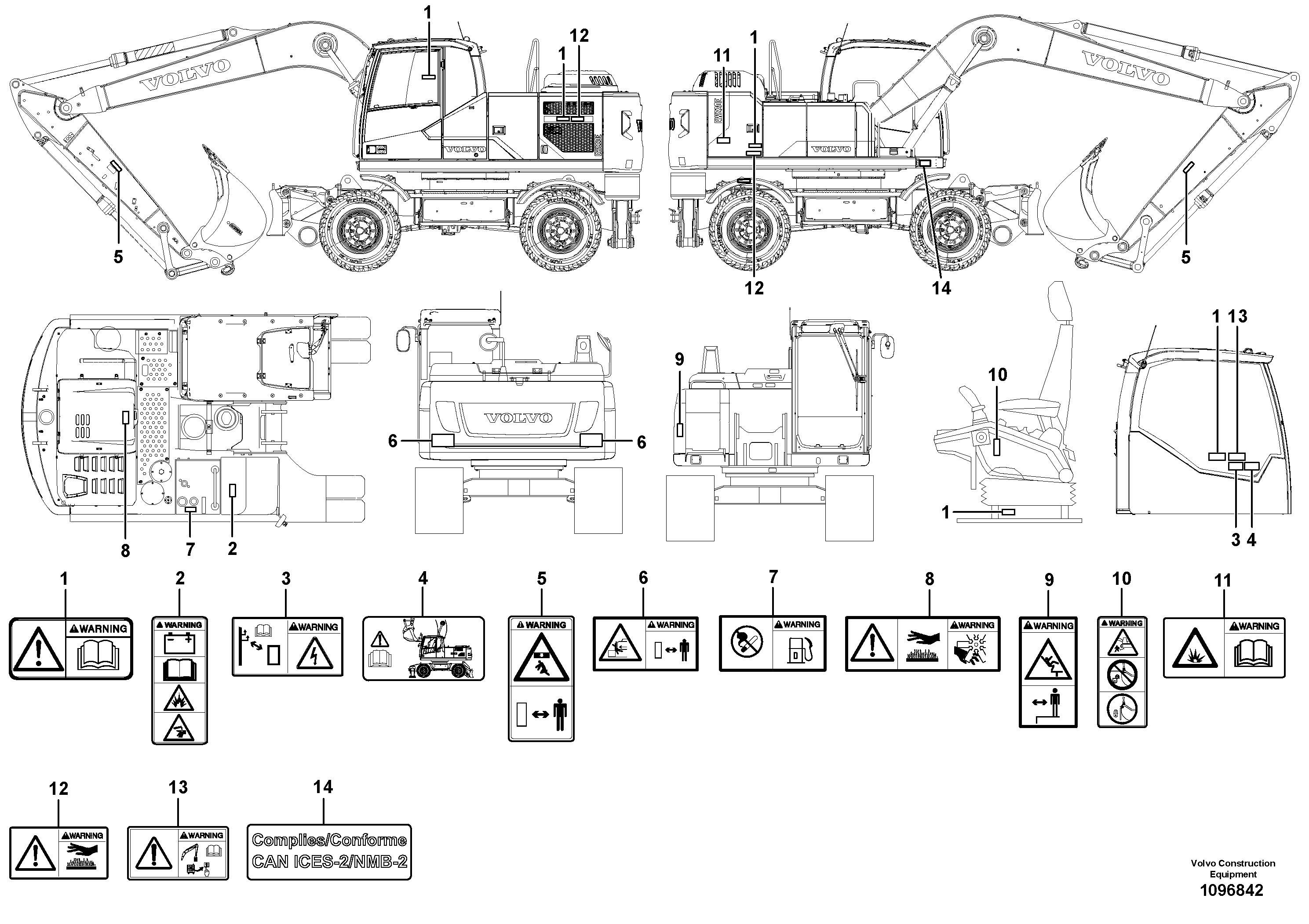 Cylinder Block VOE14681137 VOLVO