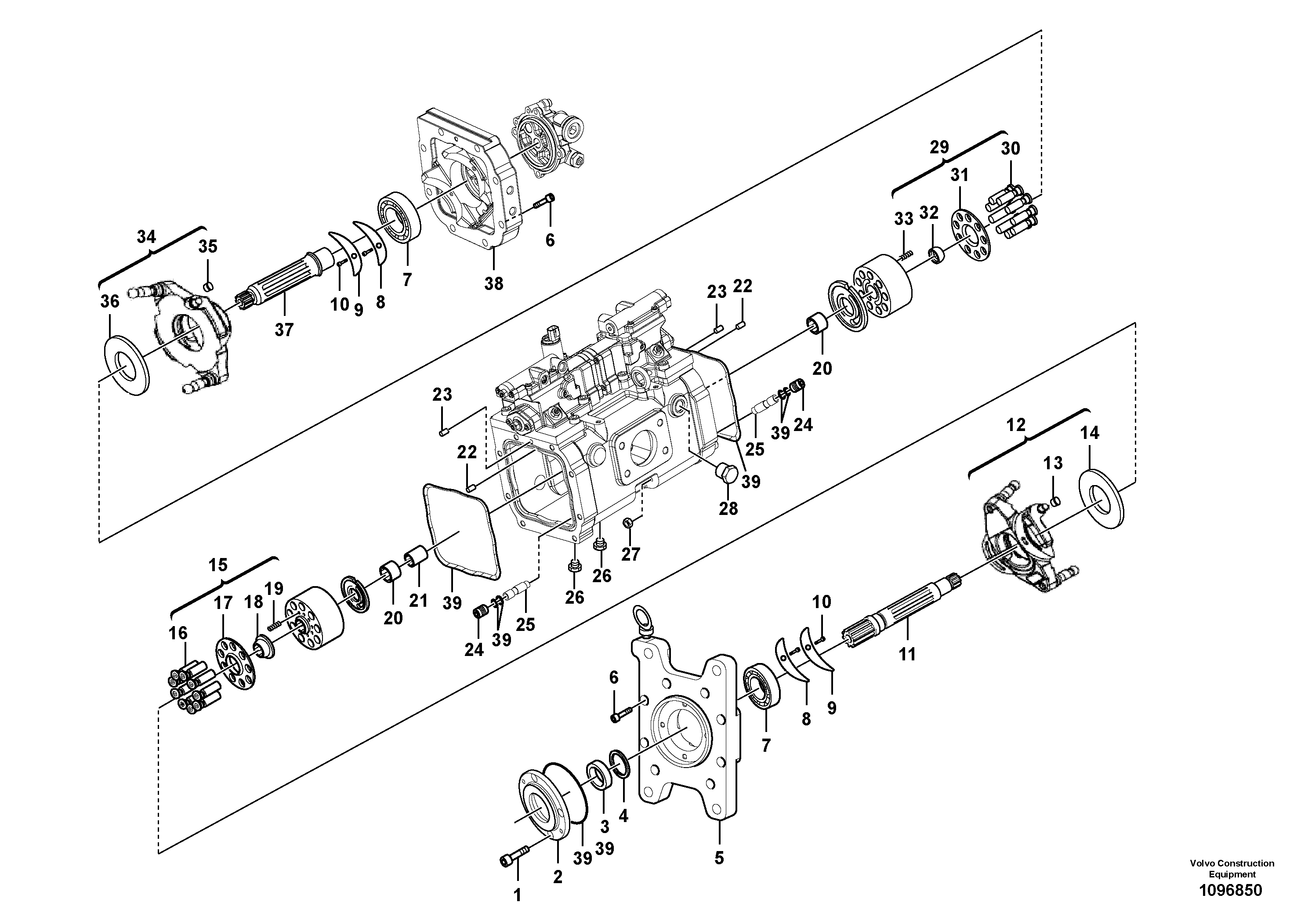 Air Distributor VOE14736133 VOLVO