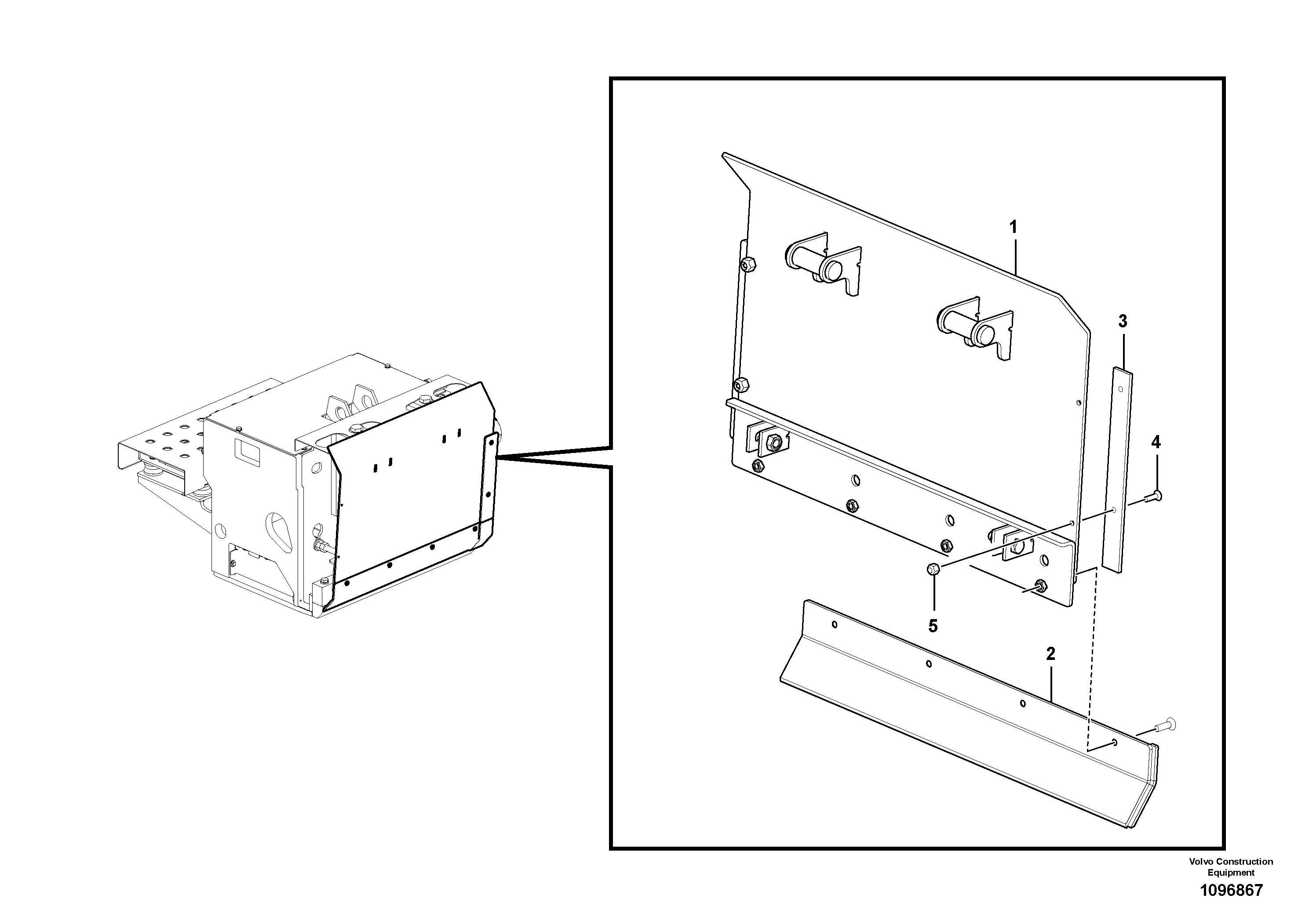 Brake Piston VOE12842346 VOLVO