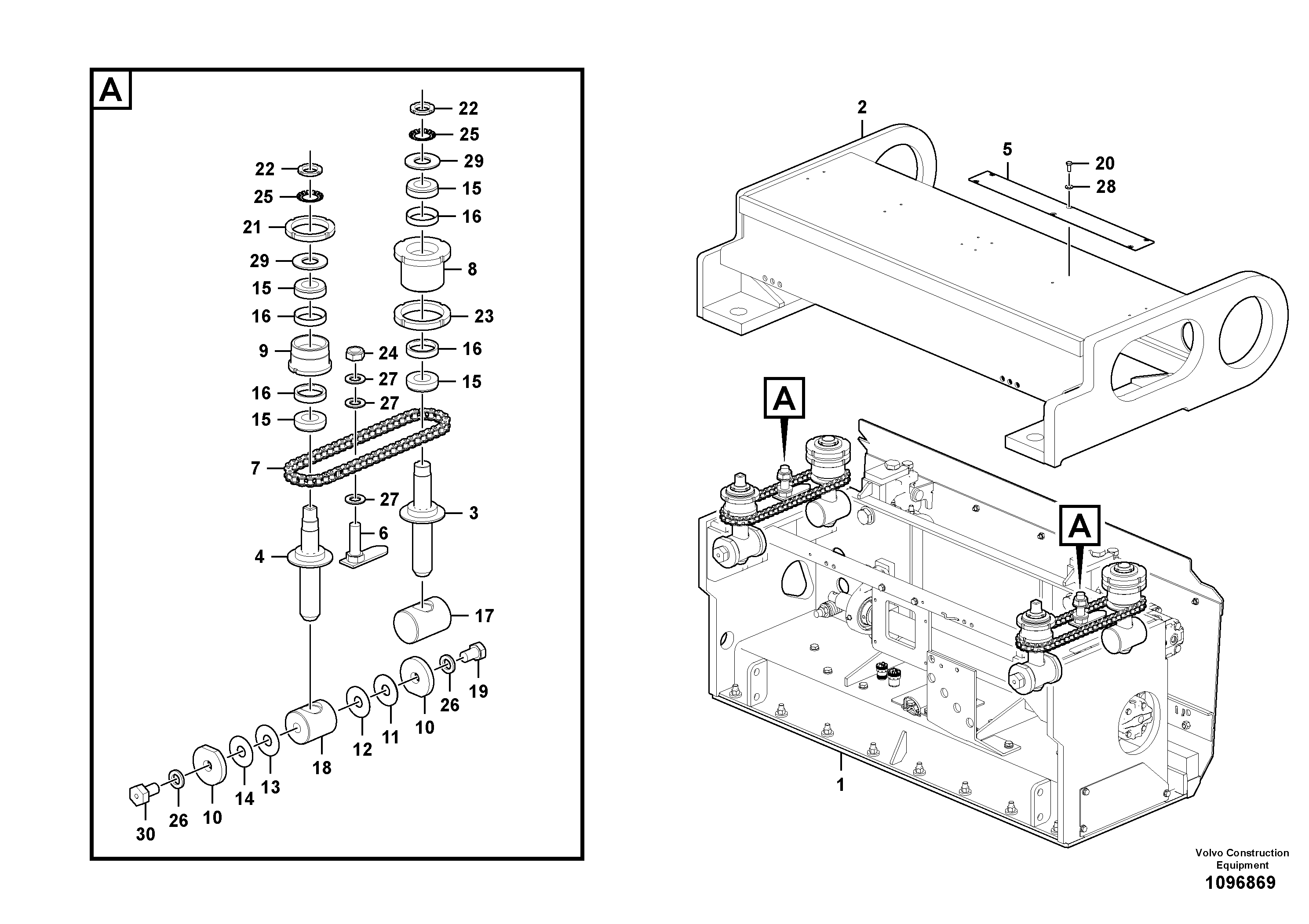 Скользящая шайба VOE12836924 VOLVO