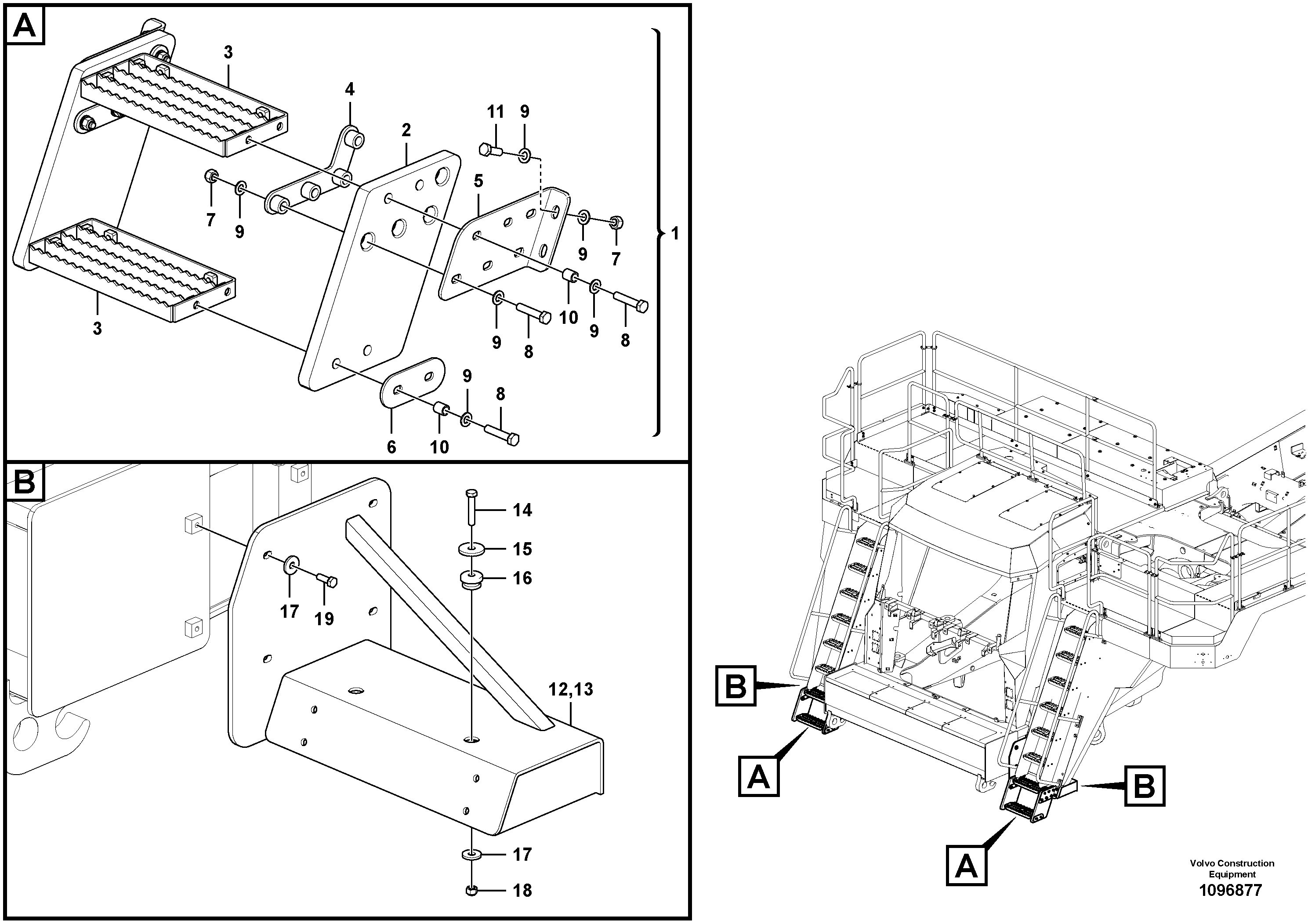 Counterweight TEL15411376 VOLVO