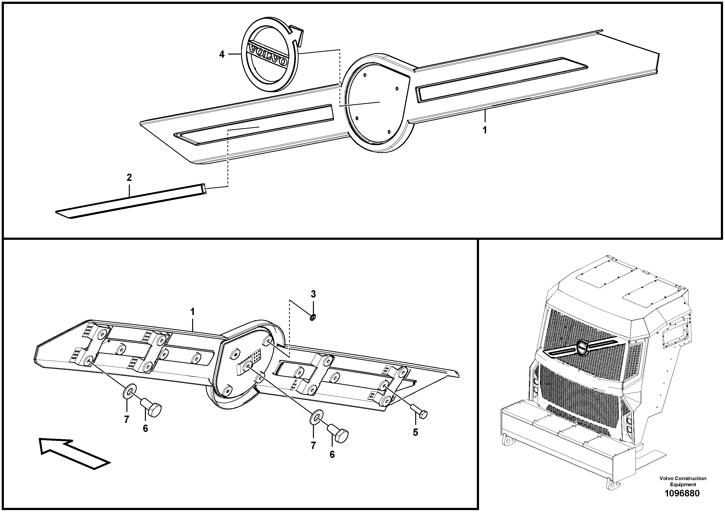 Fan TEL15419232 VOLVO