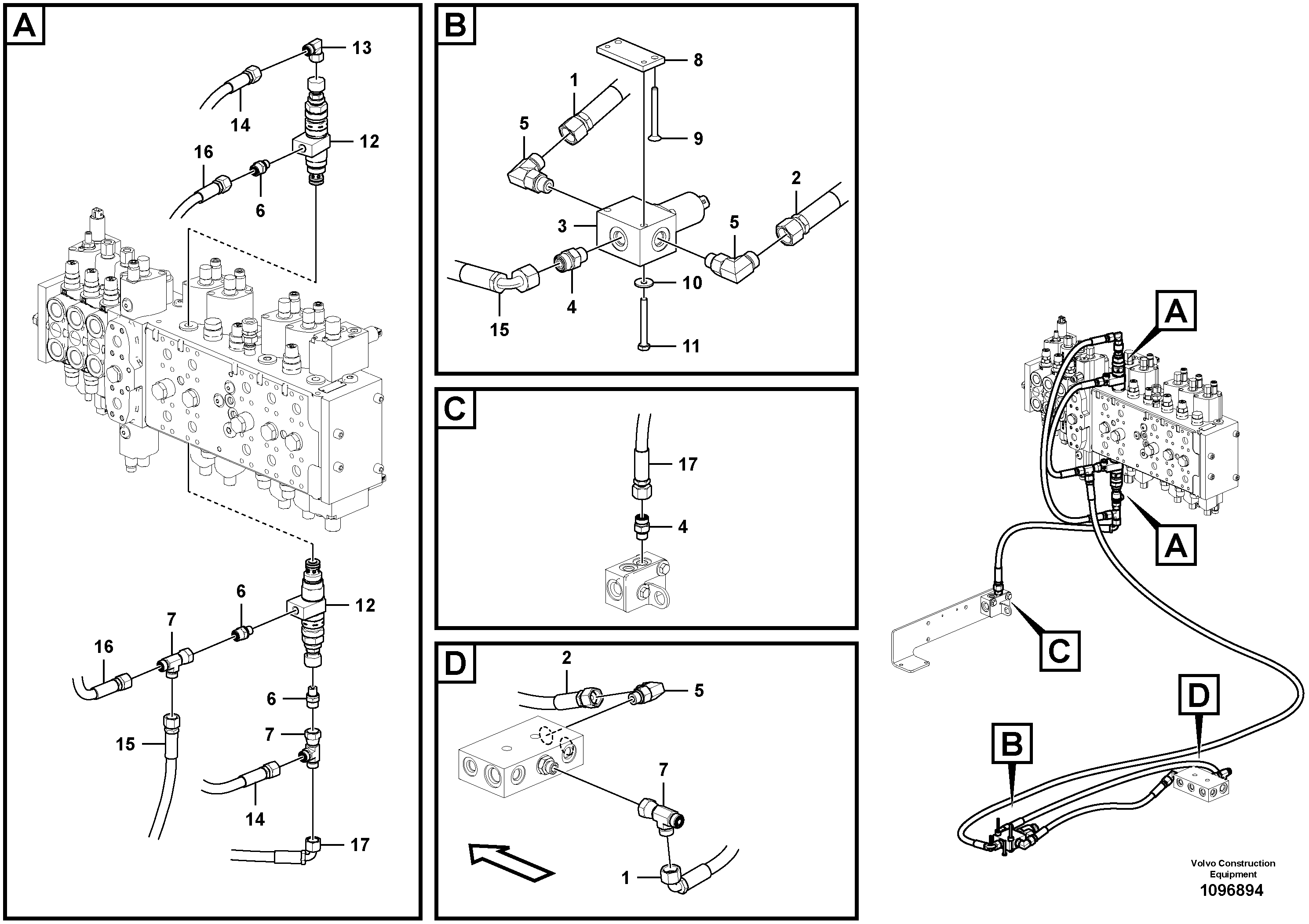 Wall VOE14723341 VOLVO