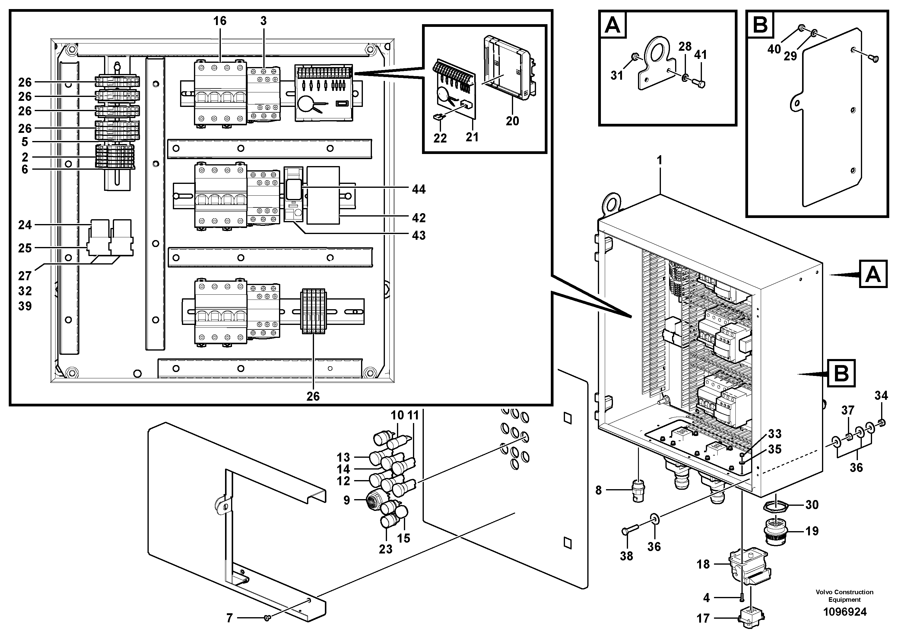 Expanding Screw VOE12837293 VOLVO