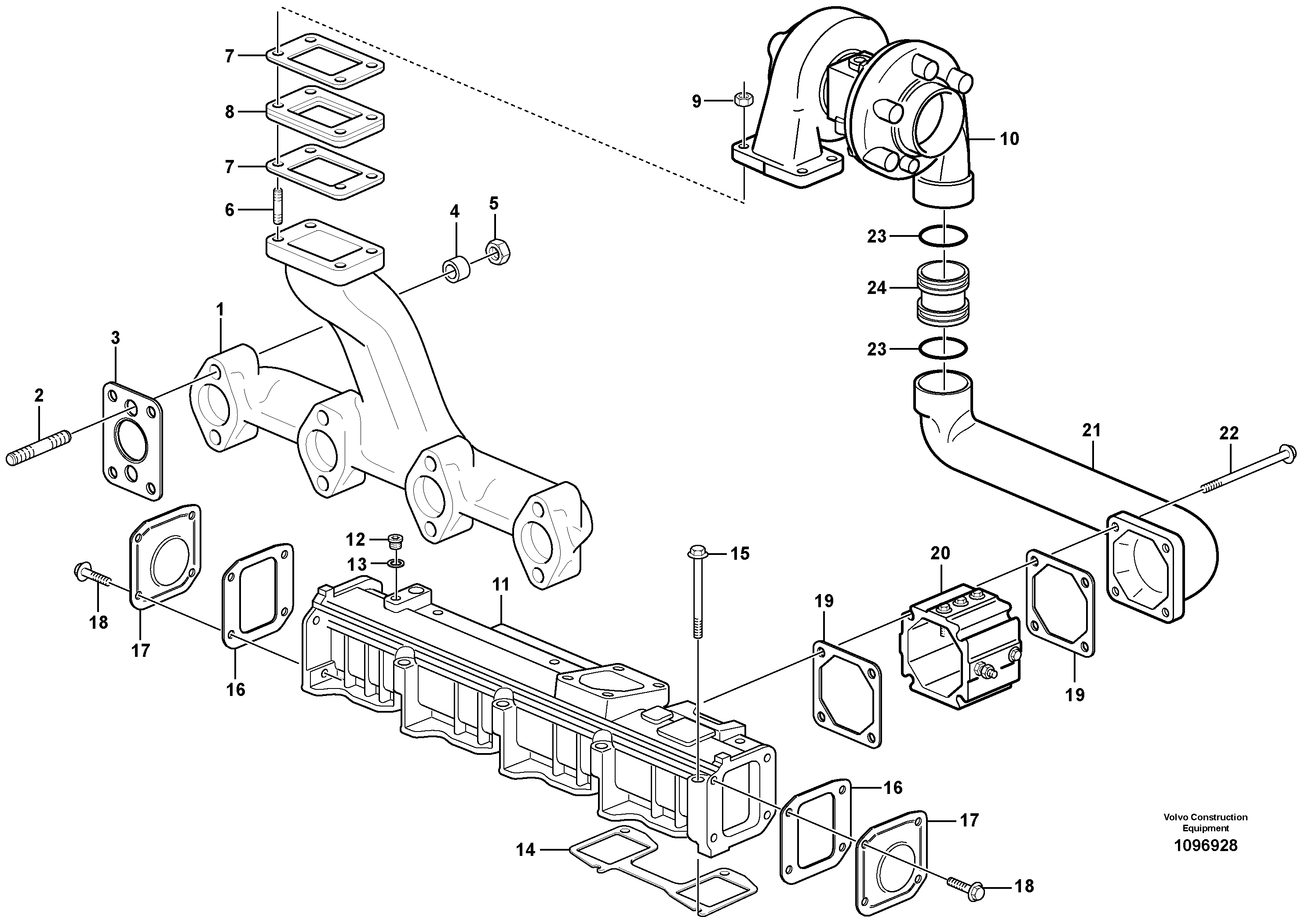 Axle Casing VOE21153431 VOLVO