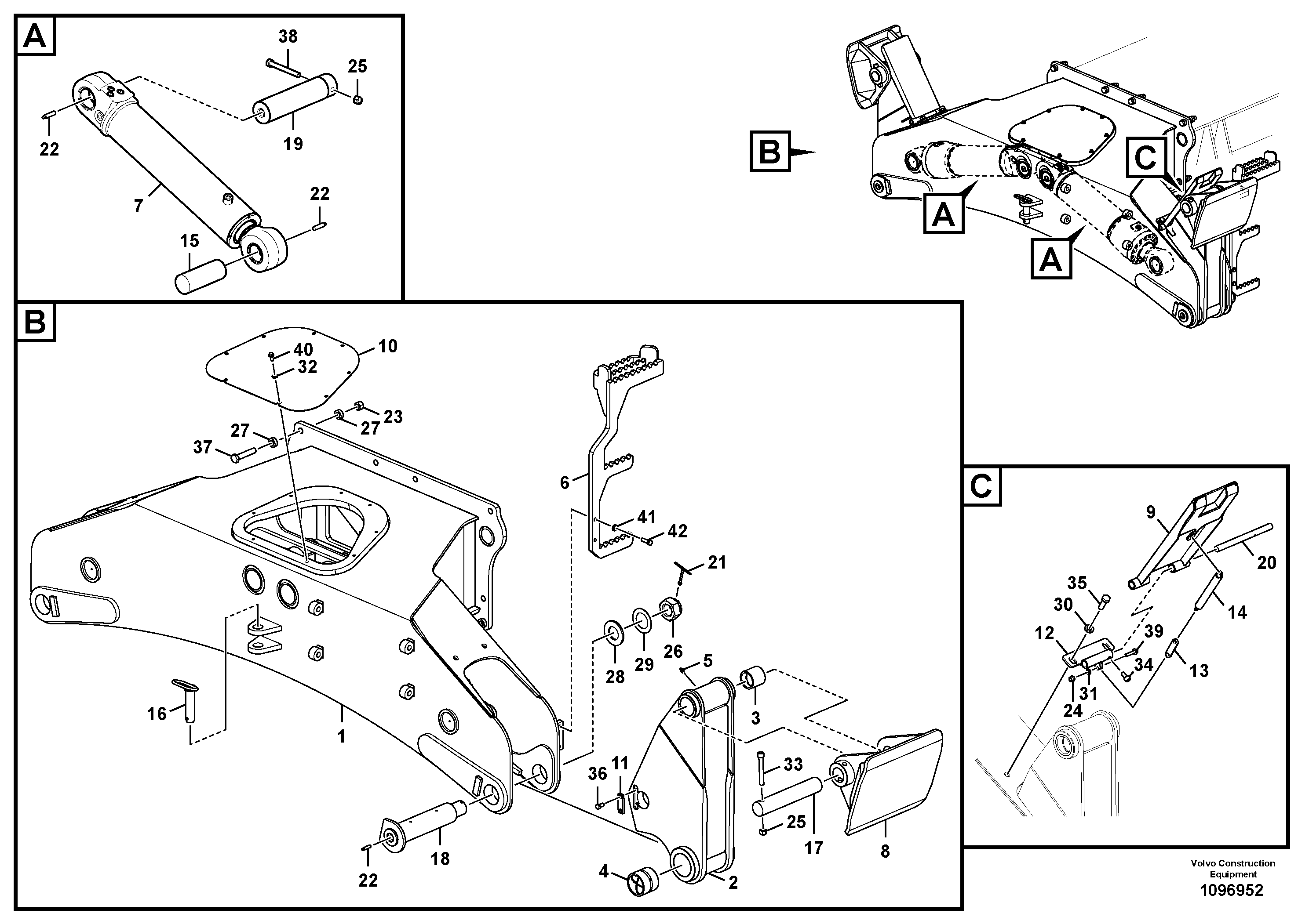 Swg Lk Cylinder VOE14726668 VOLVO