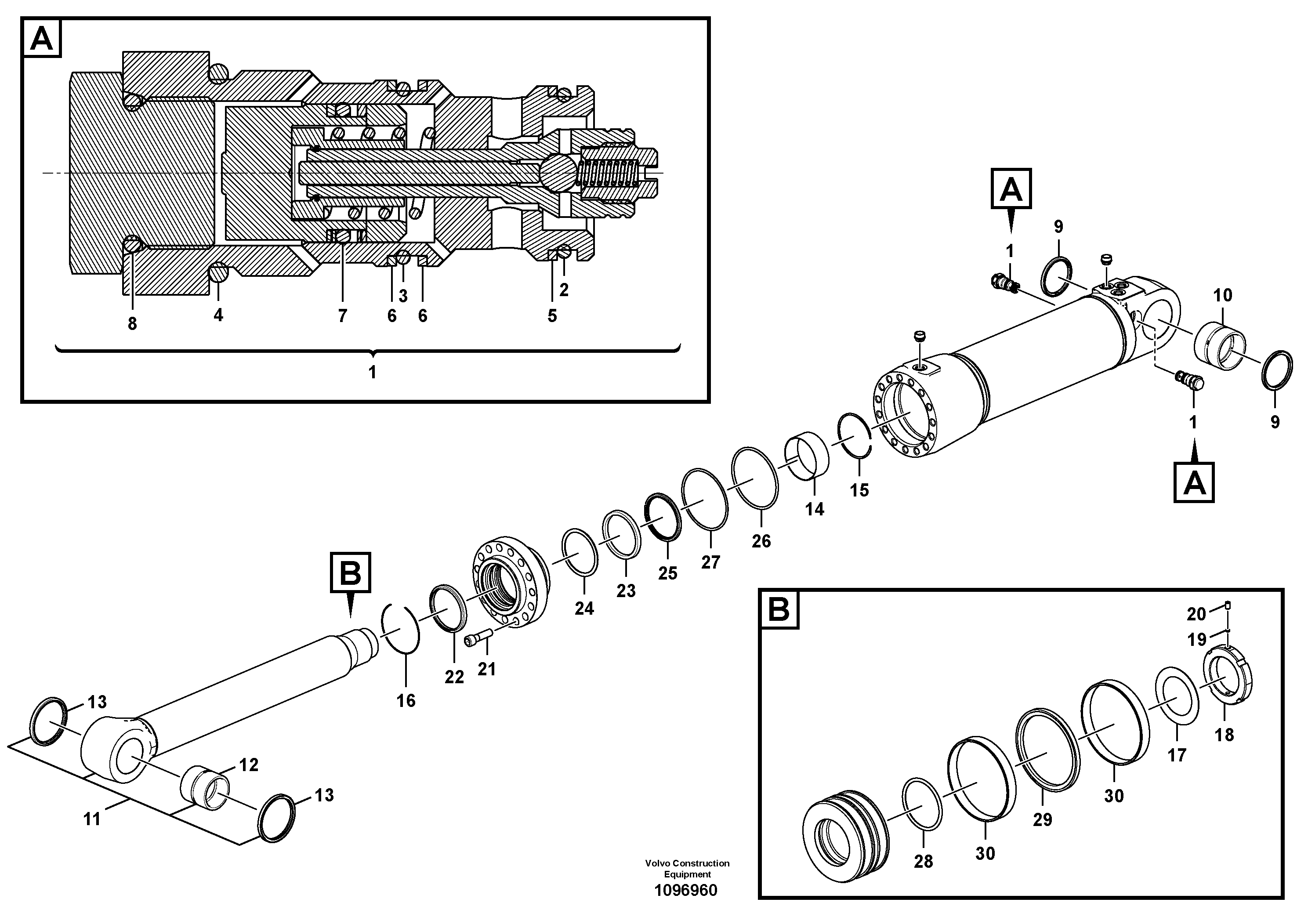 Fuel miser valve VOE14717852 VOLVO