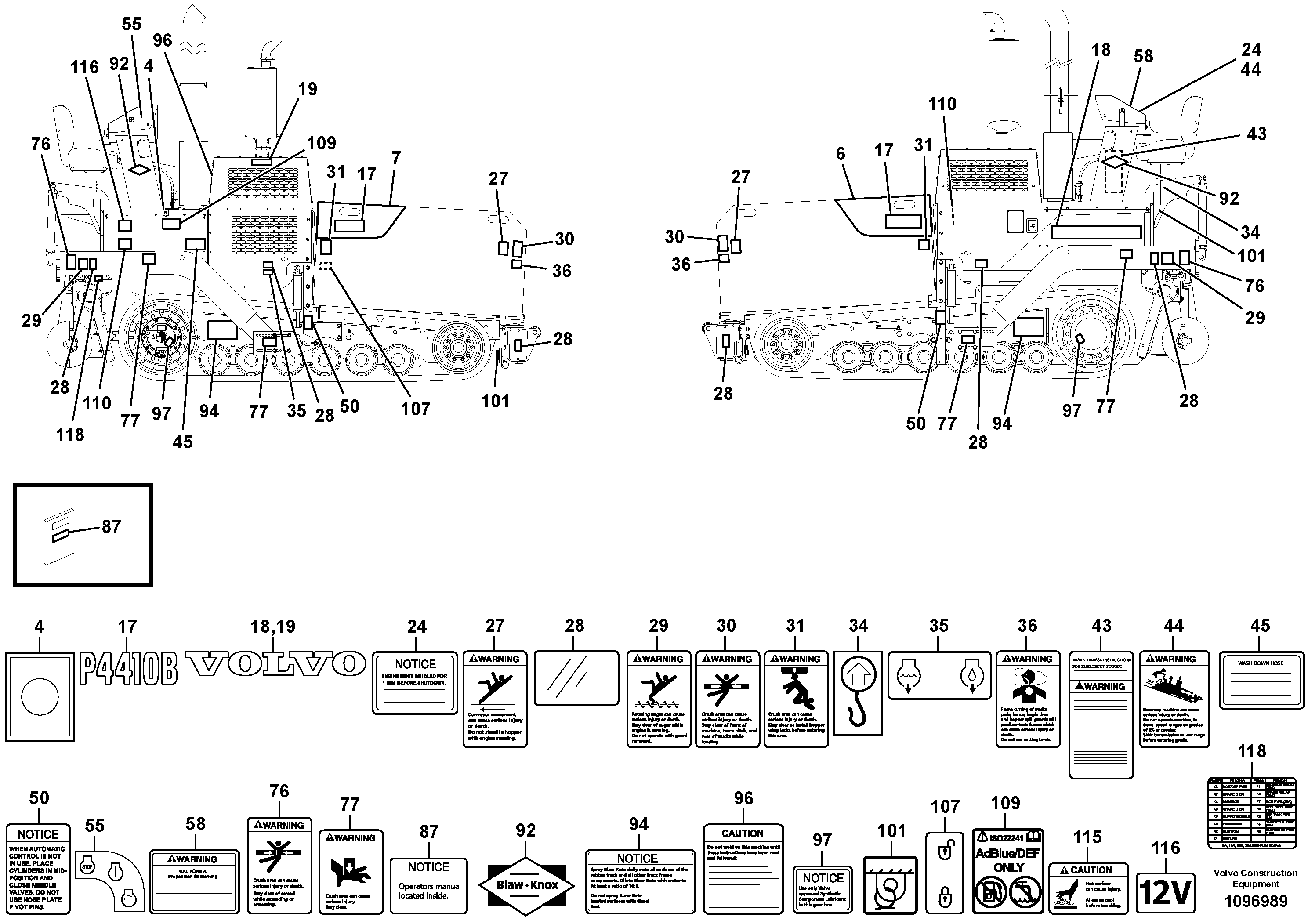 Cylinder Block VOE12830331 VOLVO