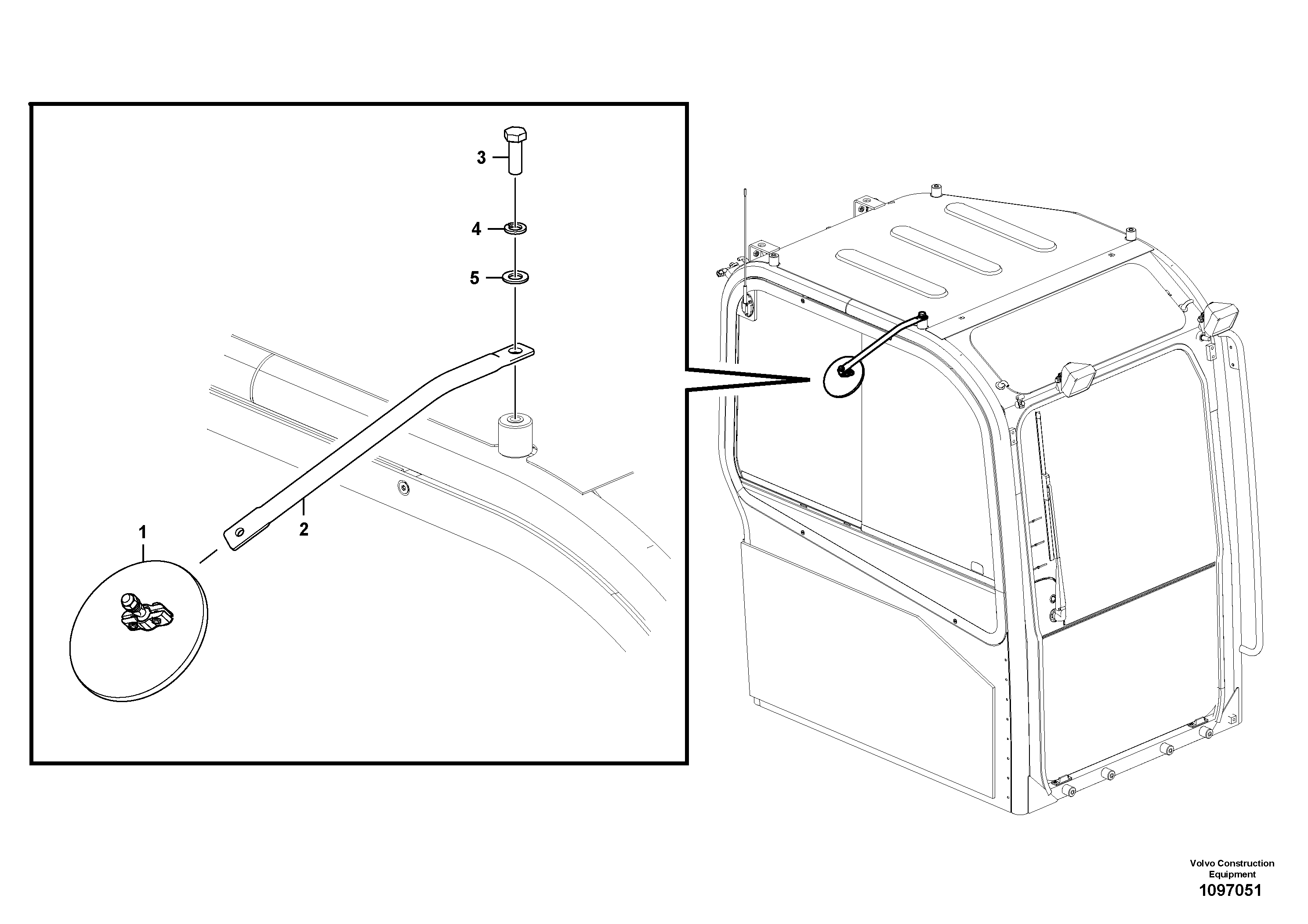 Cable harness,upper.s VOE14699019 VOLVO