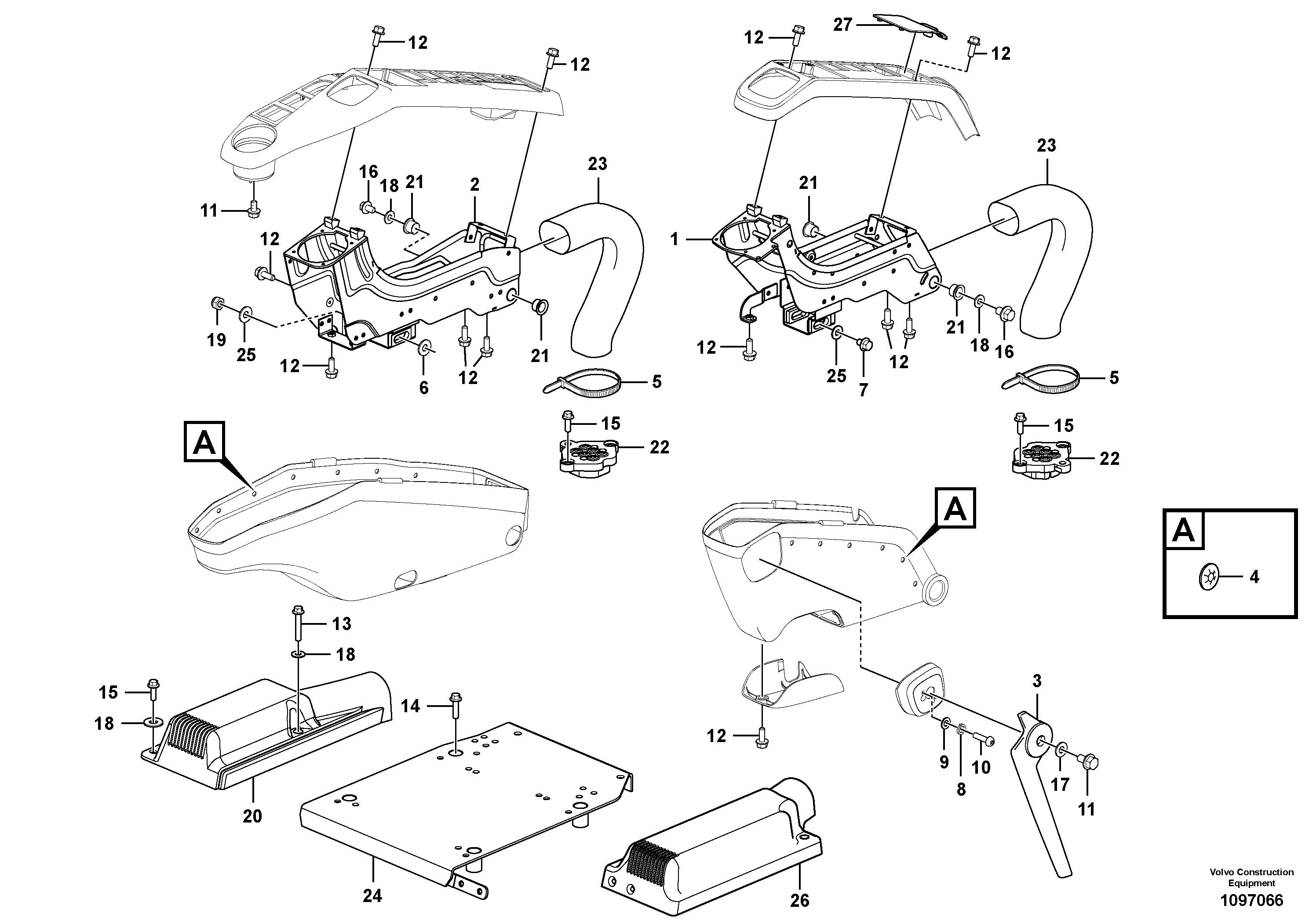Vacuum Cylinder VOE14650391 VOLVO