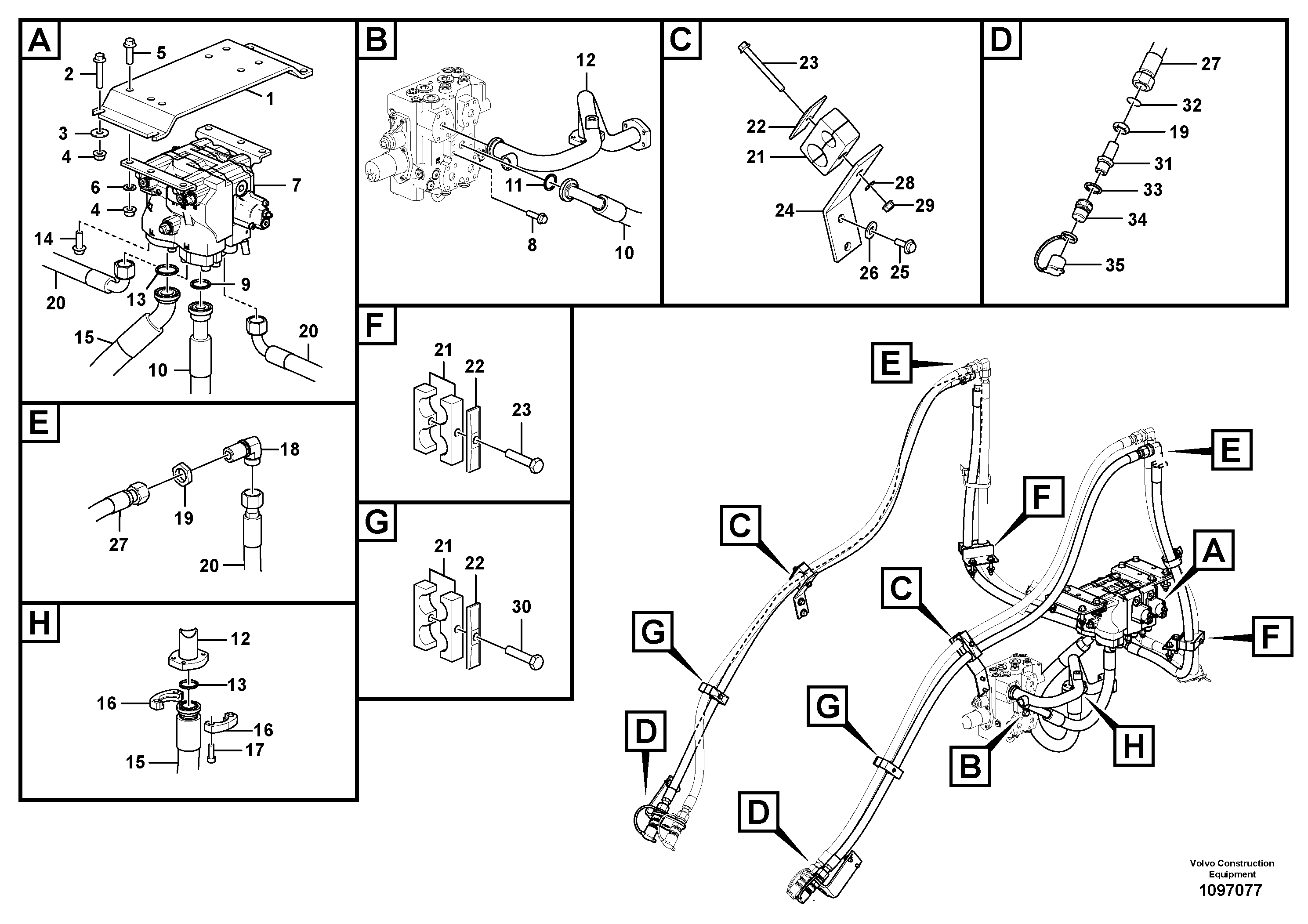 Timing gear casing VOE15801397 VOLVO