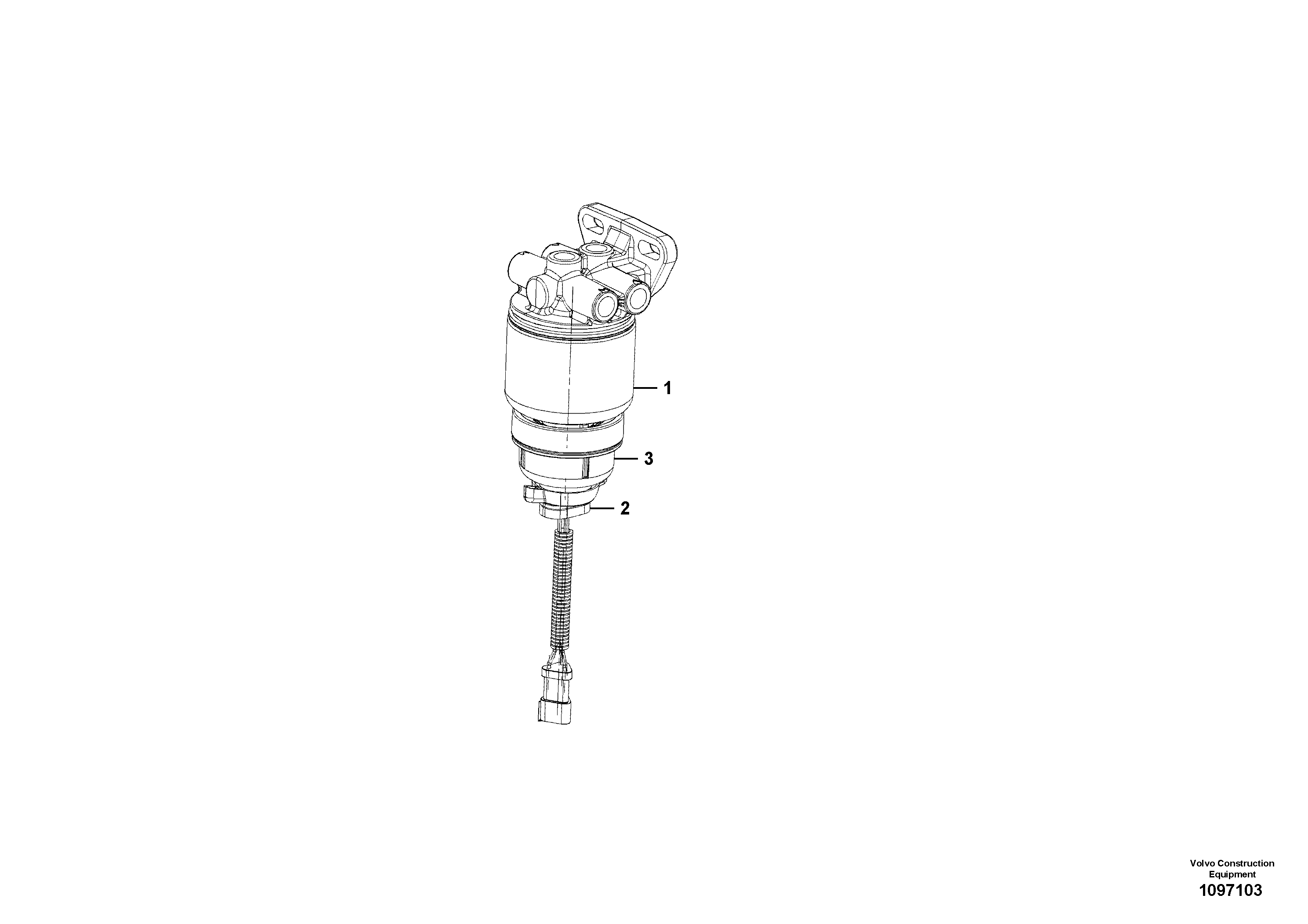 Filter Cover VOE14723974 VOLVO