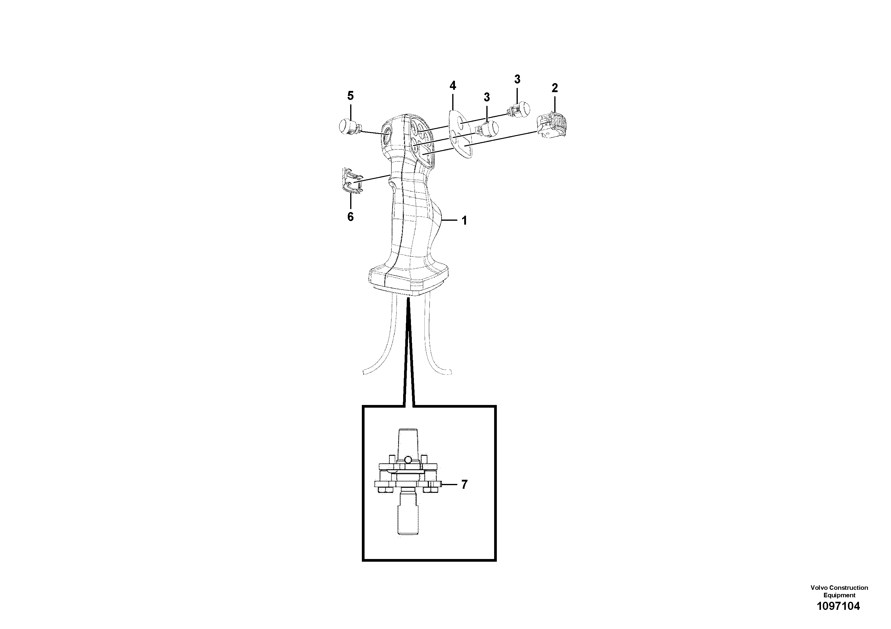 Rec.housing VOE14737241 VOLVO