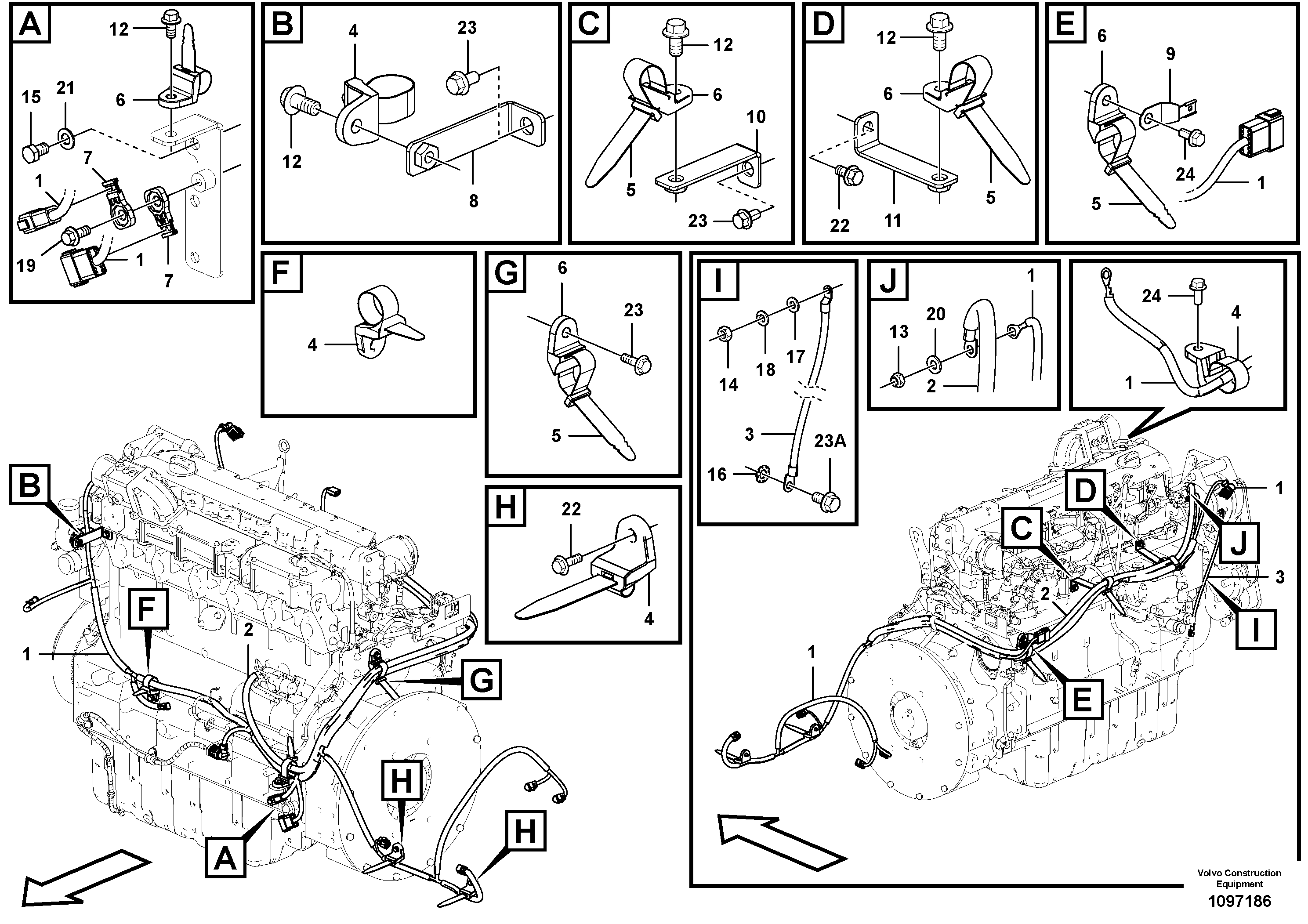 Support Leg VOE14650189 VOLVO