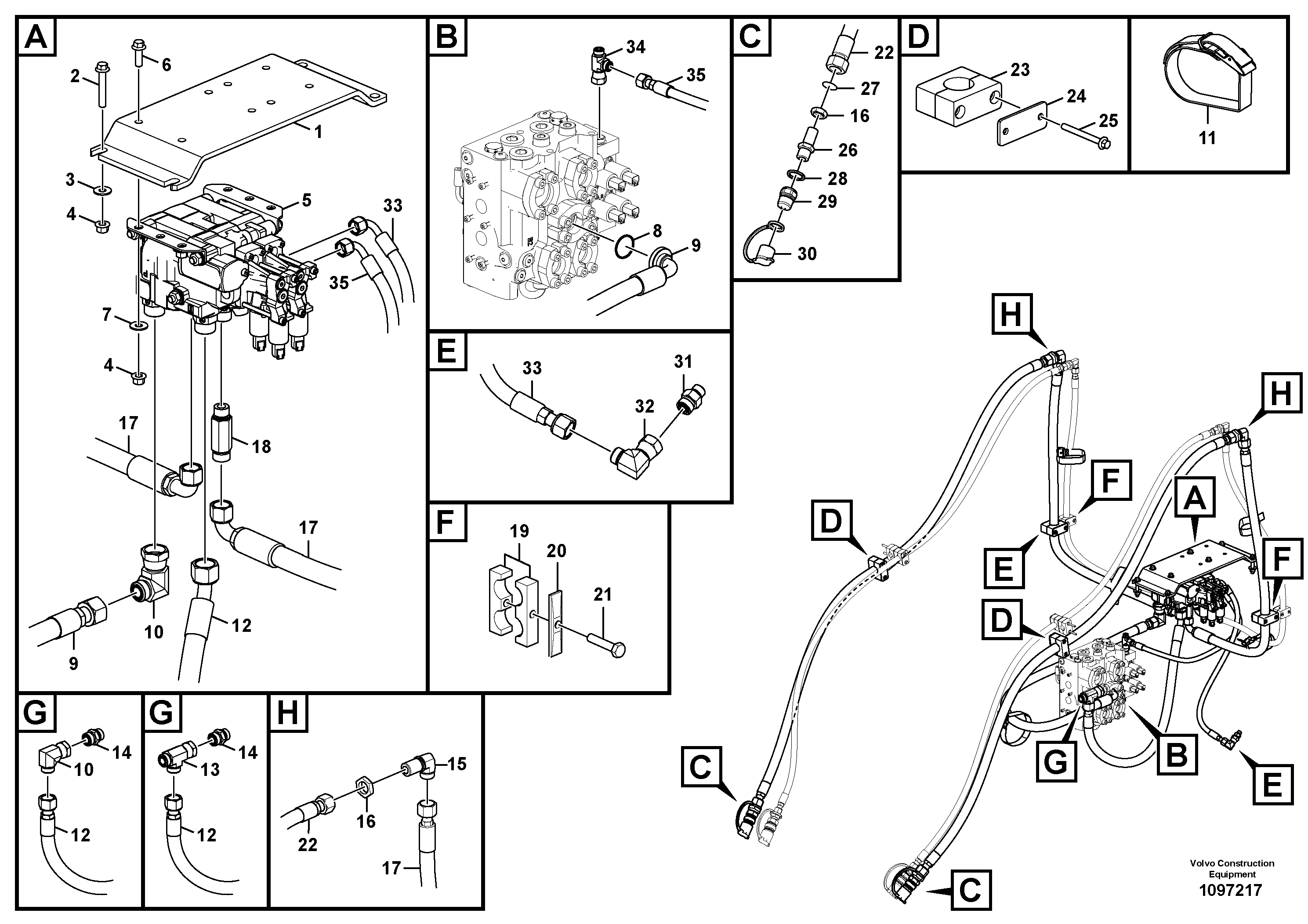 Timing gear casing VOE15000780 VOLVO