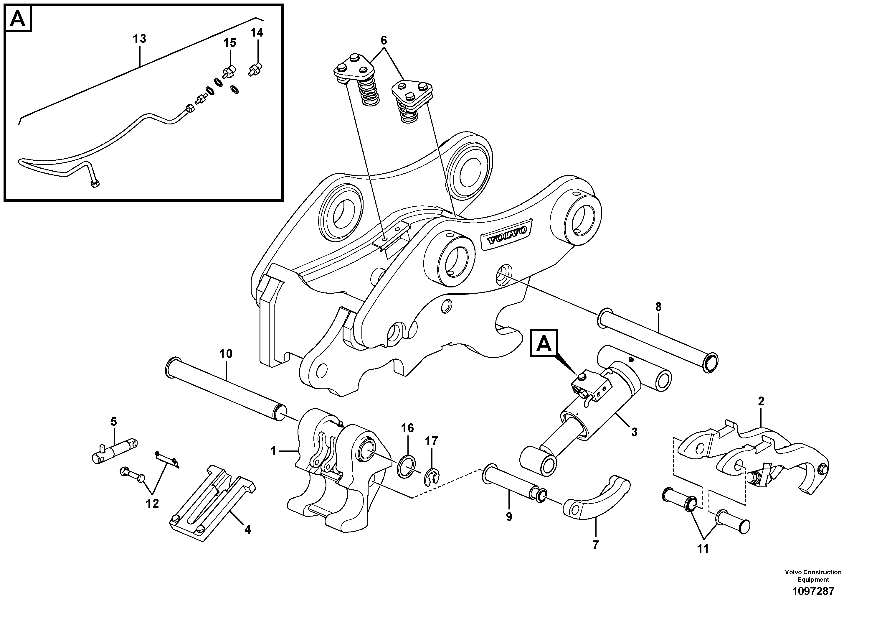 Box Turning Device VOE14709450 VOLVO