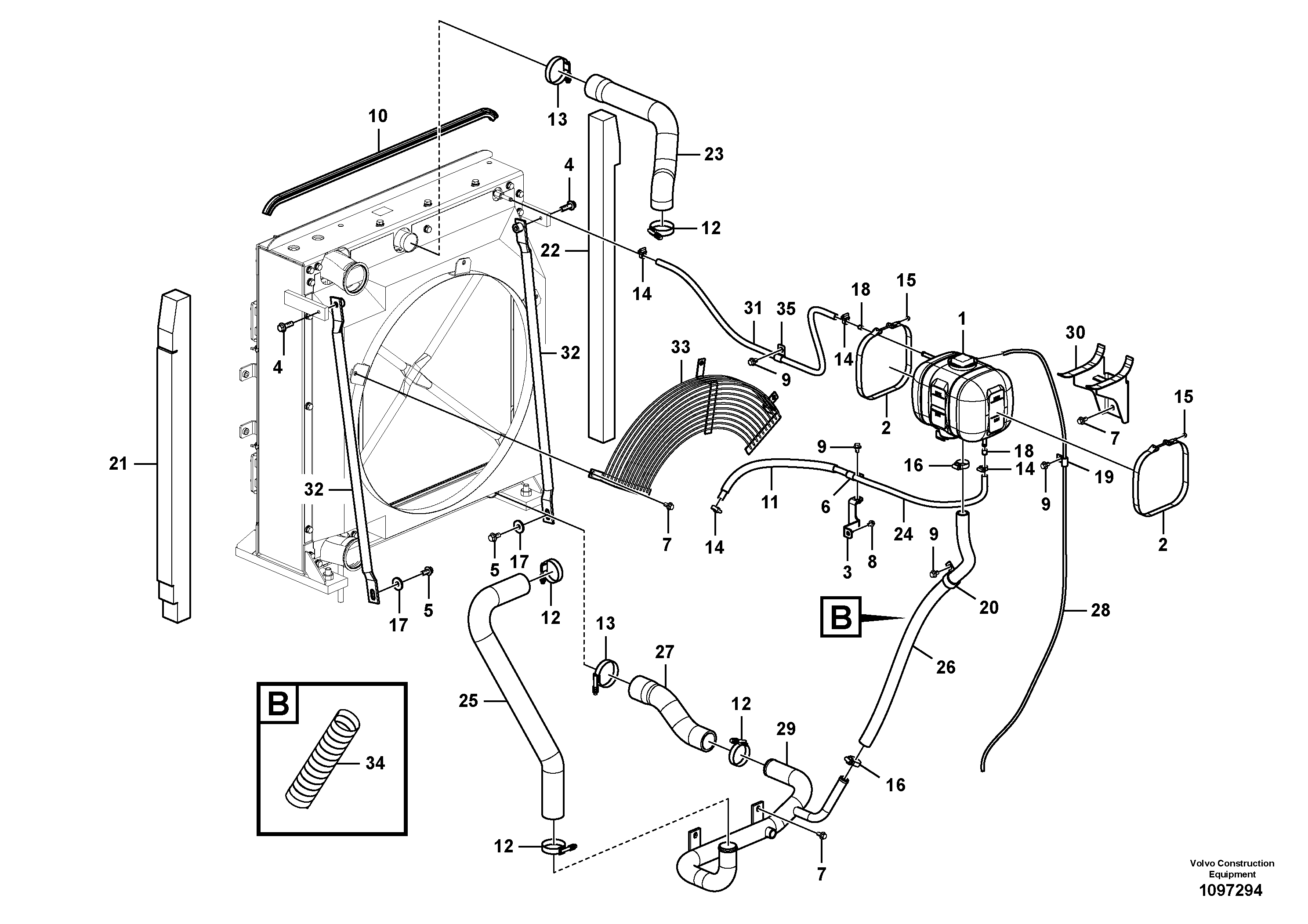 Disc wheel - ET 40 VOE14614286 VOLVO