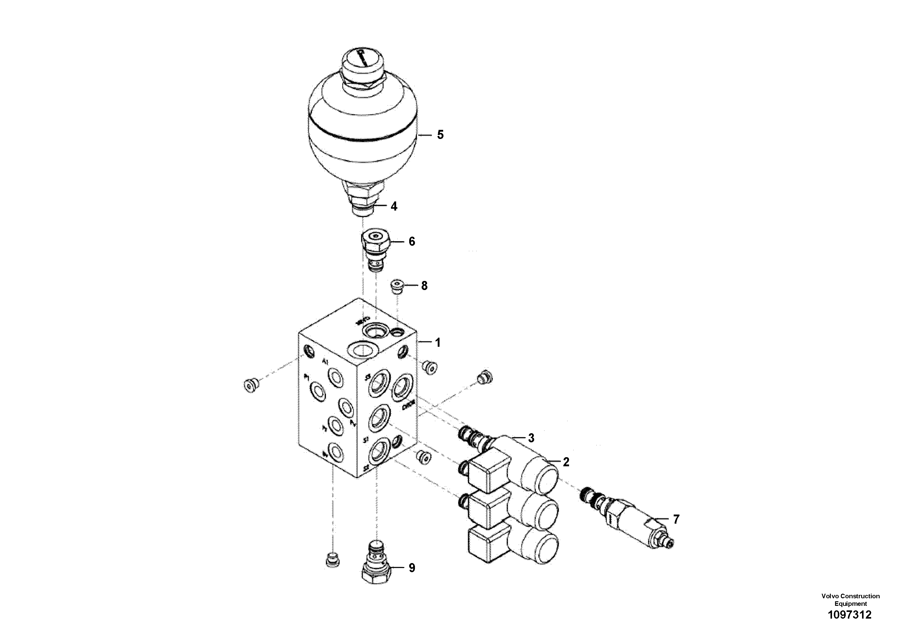 Adapter VOE14739550 VOLVO