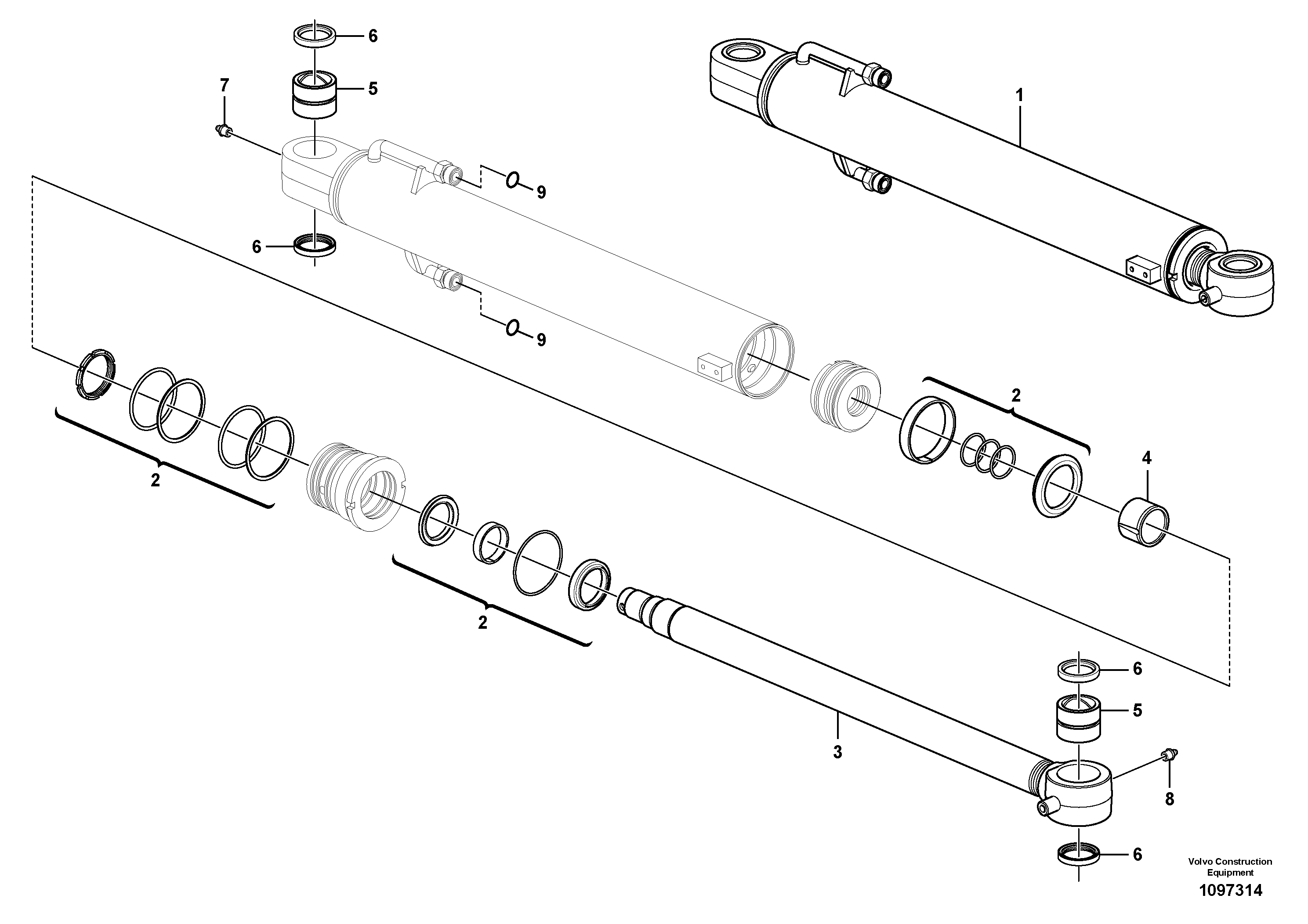 Rzeppa Joint VOE15020883 VOLVO