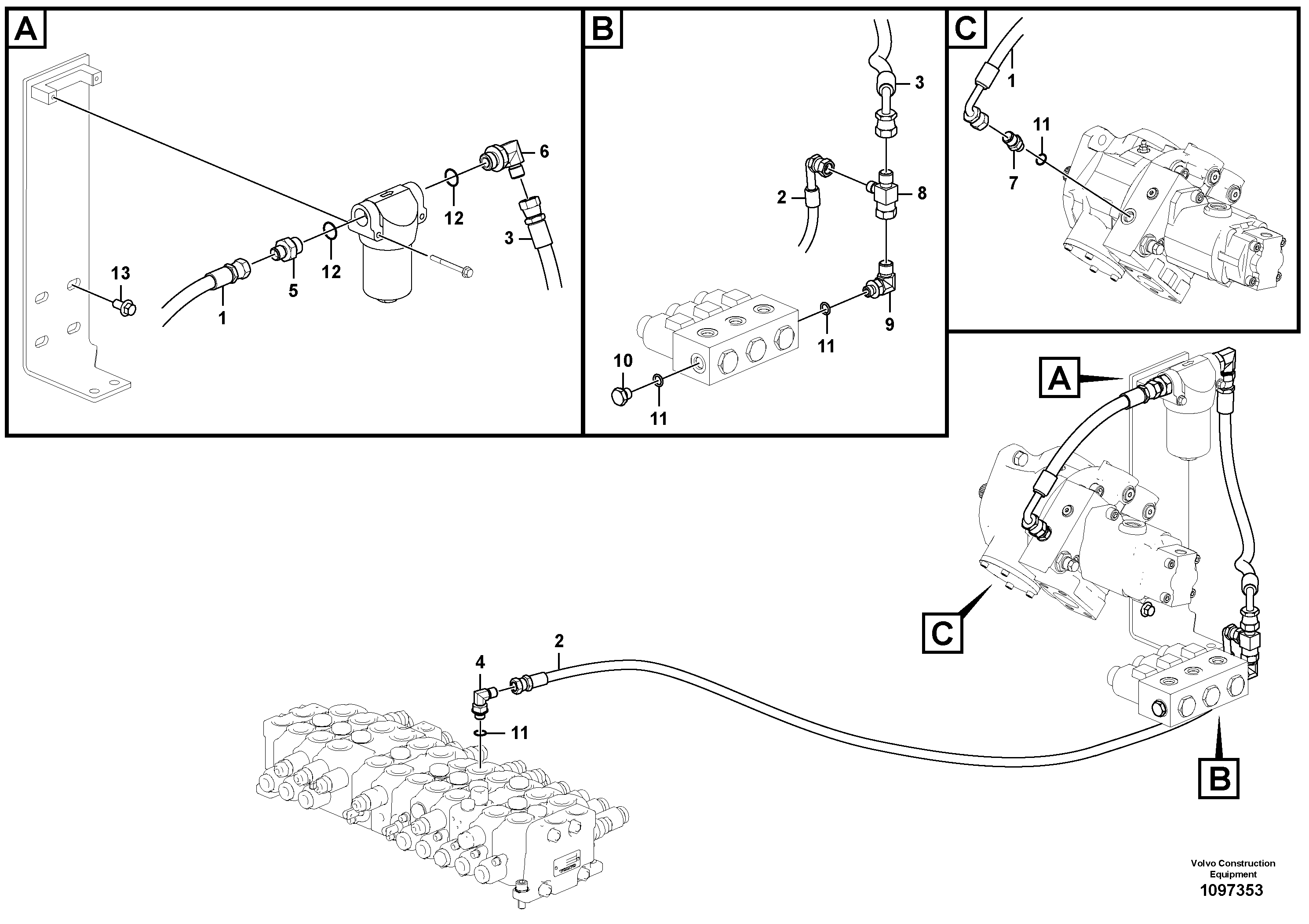 Valve Assembly, Stop VOE14720814 VOLVO