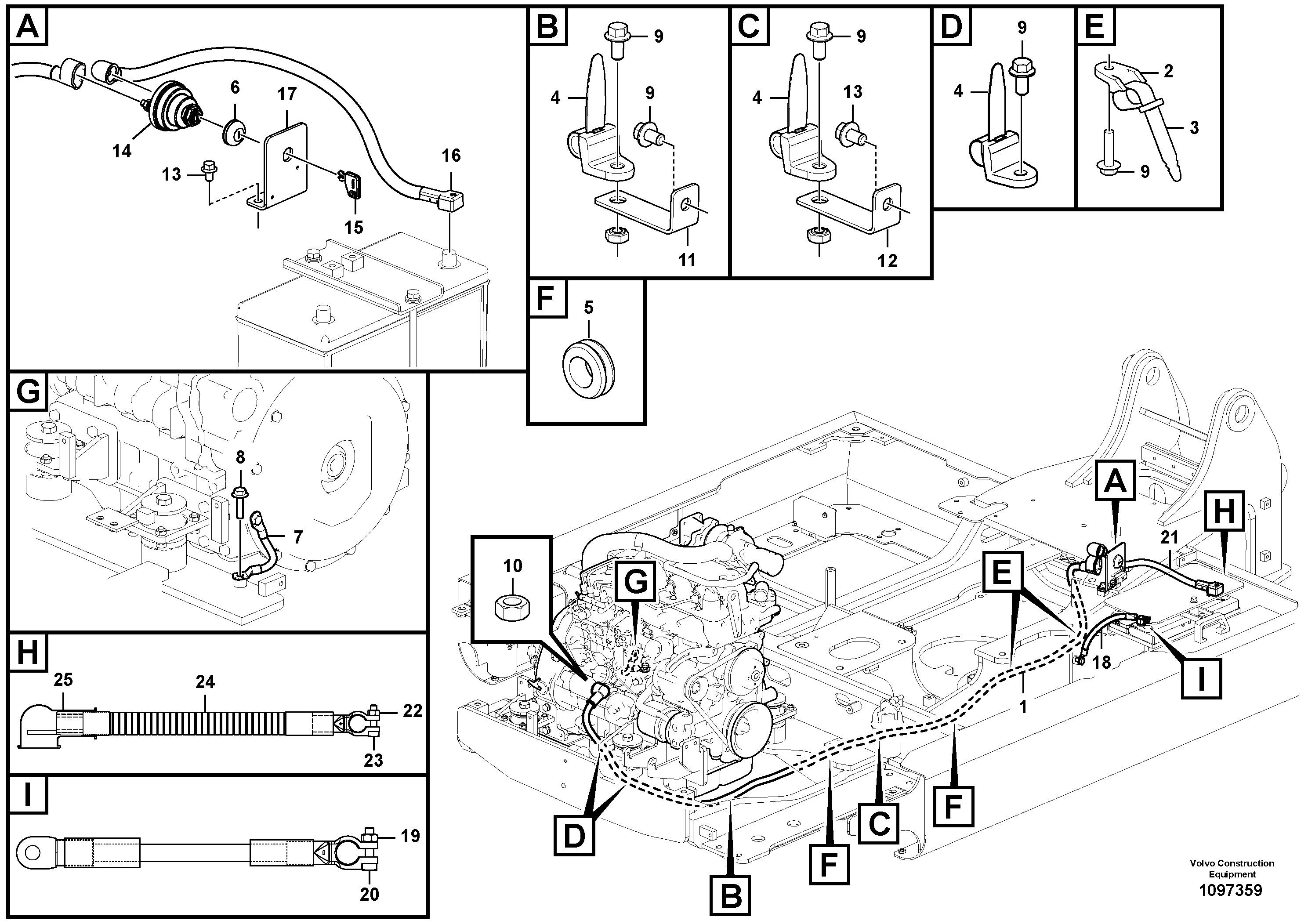 Brush Bearing VOE14728519 VOLVO