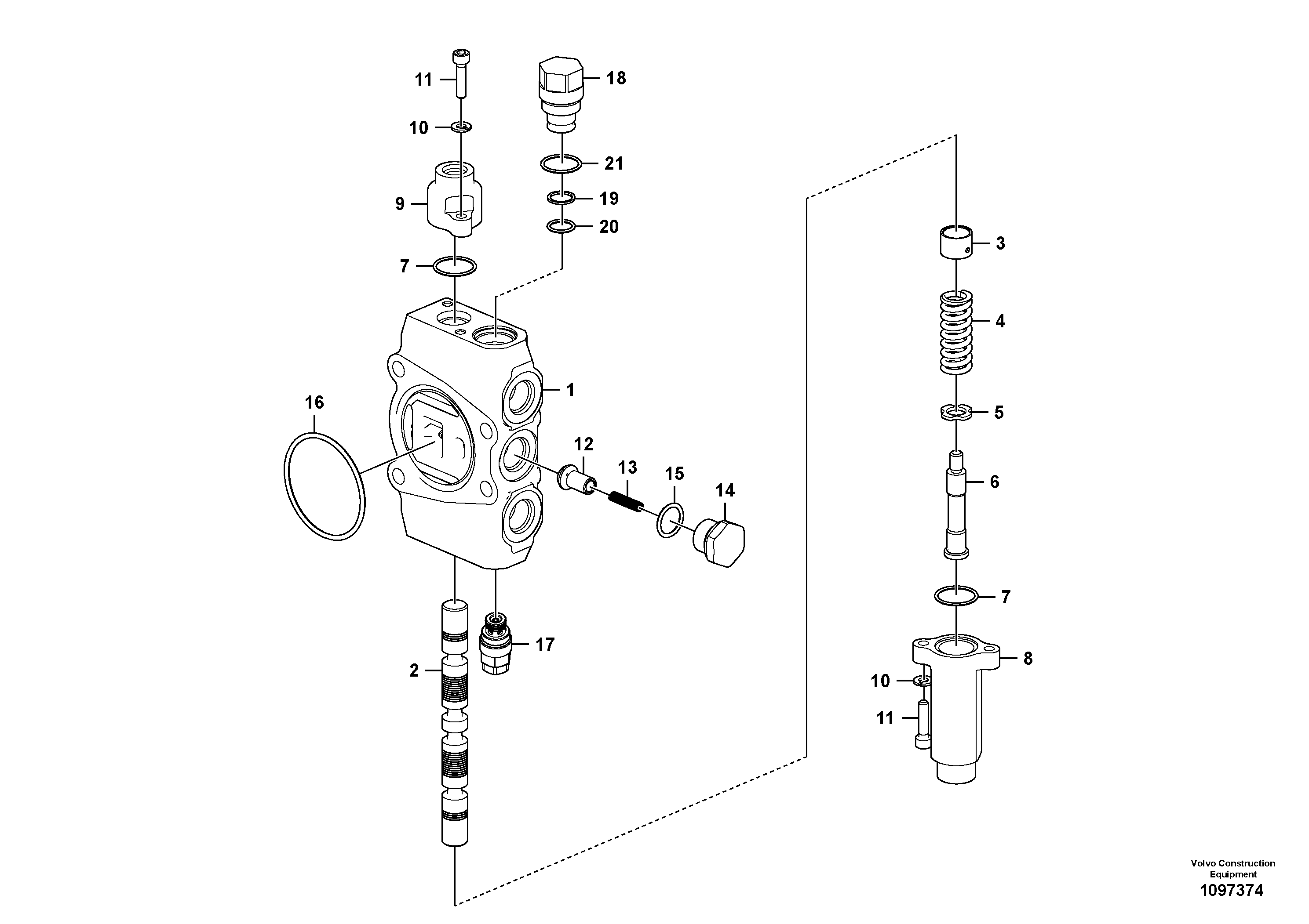 Spool VOE14540305 VOLVO